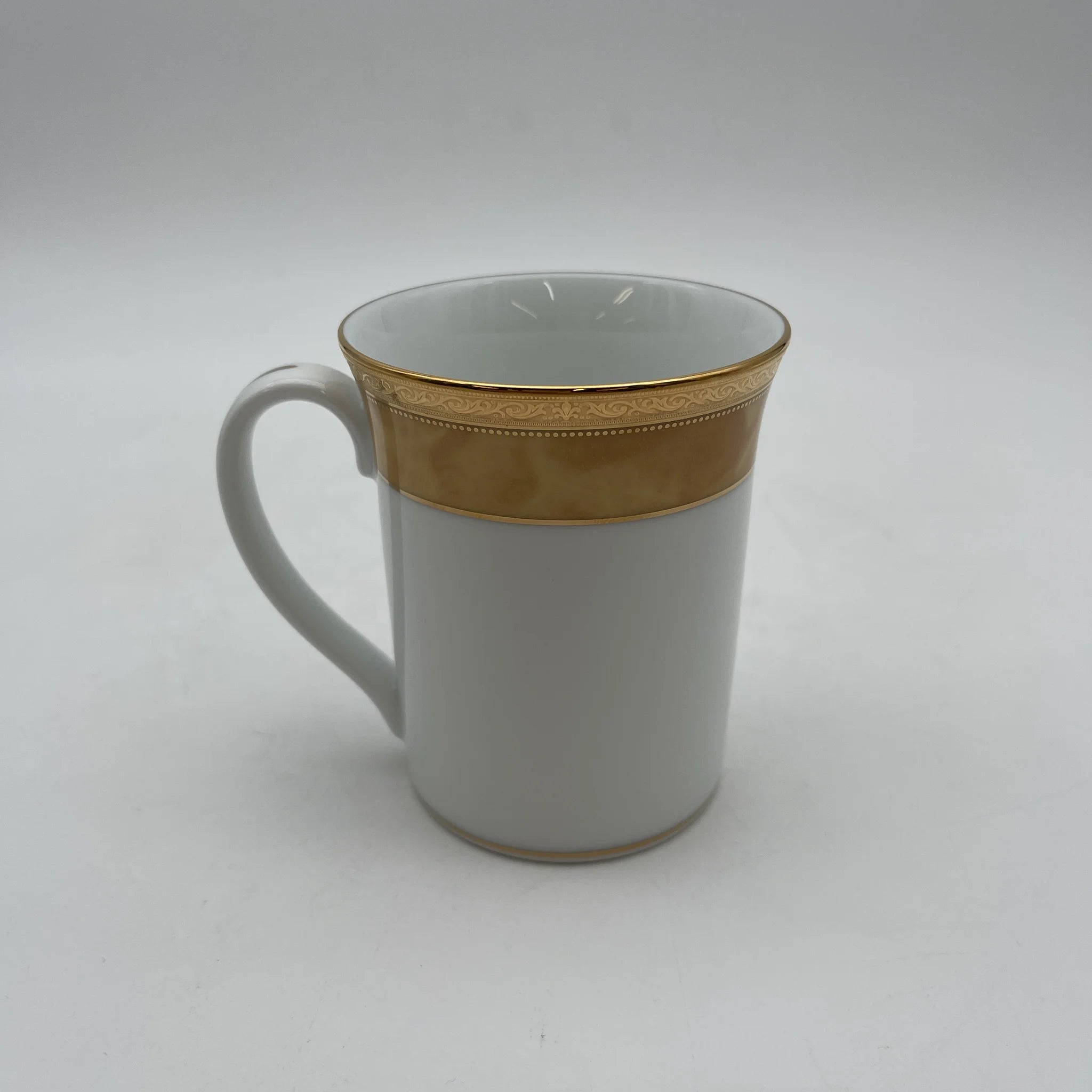 【再利用】马克杯/ Noritake / 1980-2000s /瓷器/日本/金彩,唐草