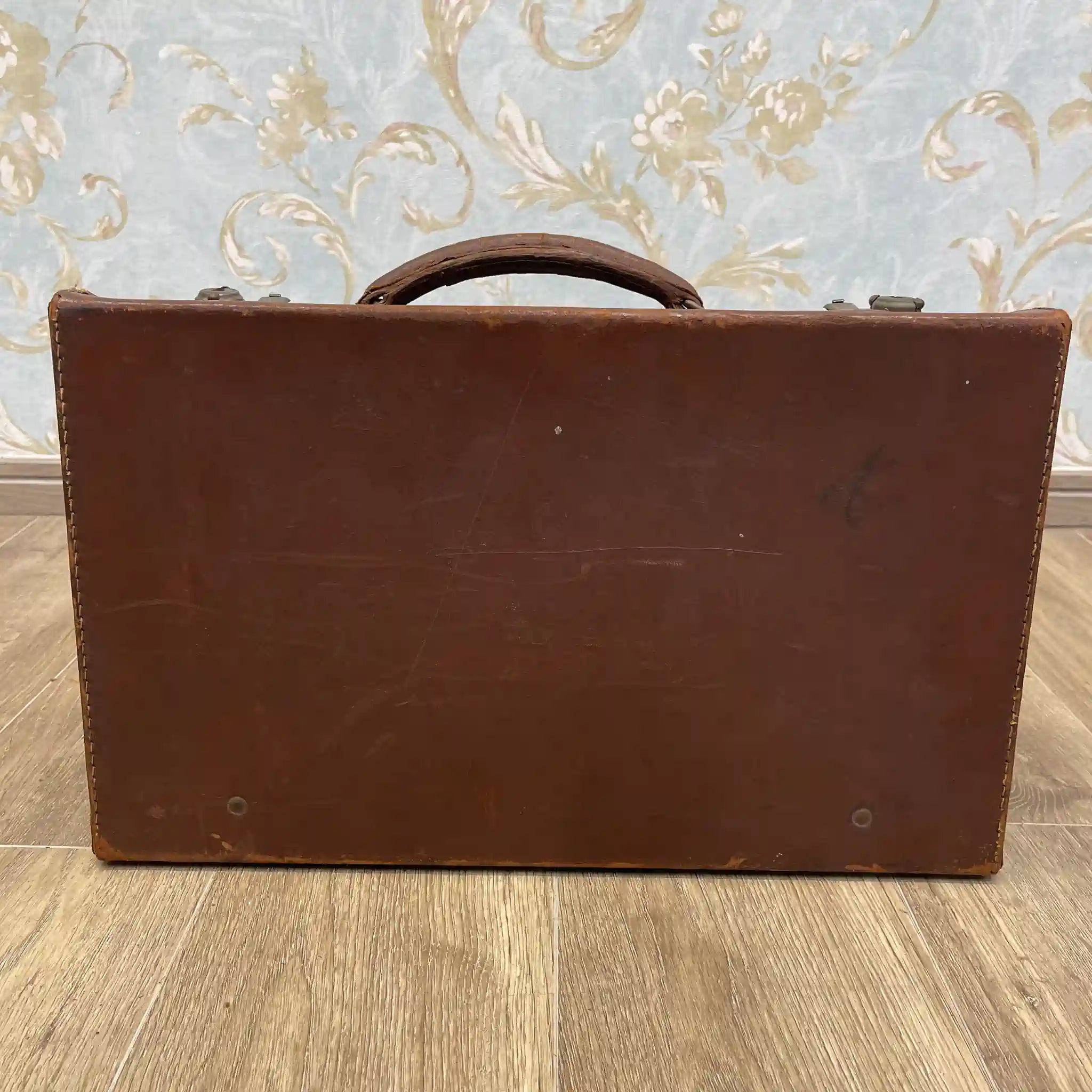 【アンティーク】 トランク(スーツケース) / 本革 / イギリス