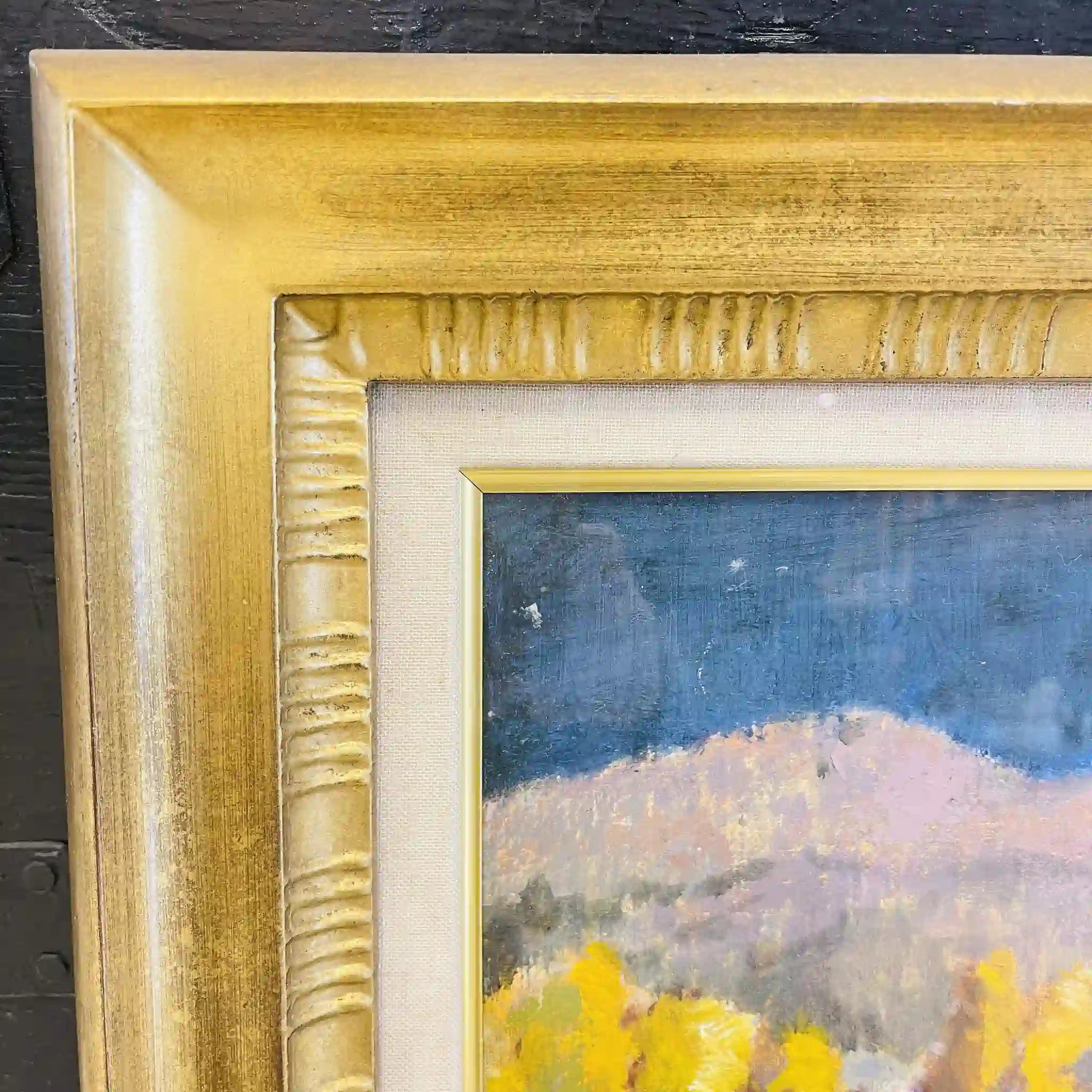 【アート/装飾品】 油彩画 風景画