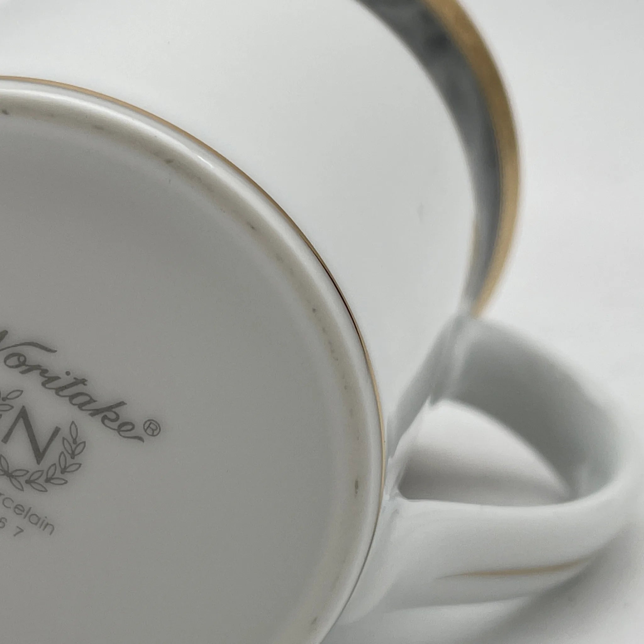 【再利用】马克杯/ Noritake / 1980-2000s /瓷器/日本/金彩,唐草