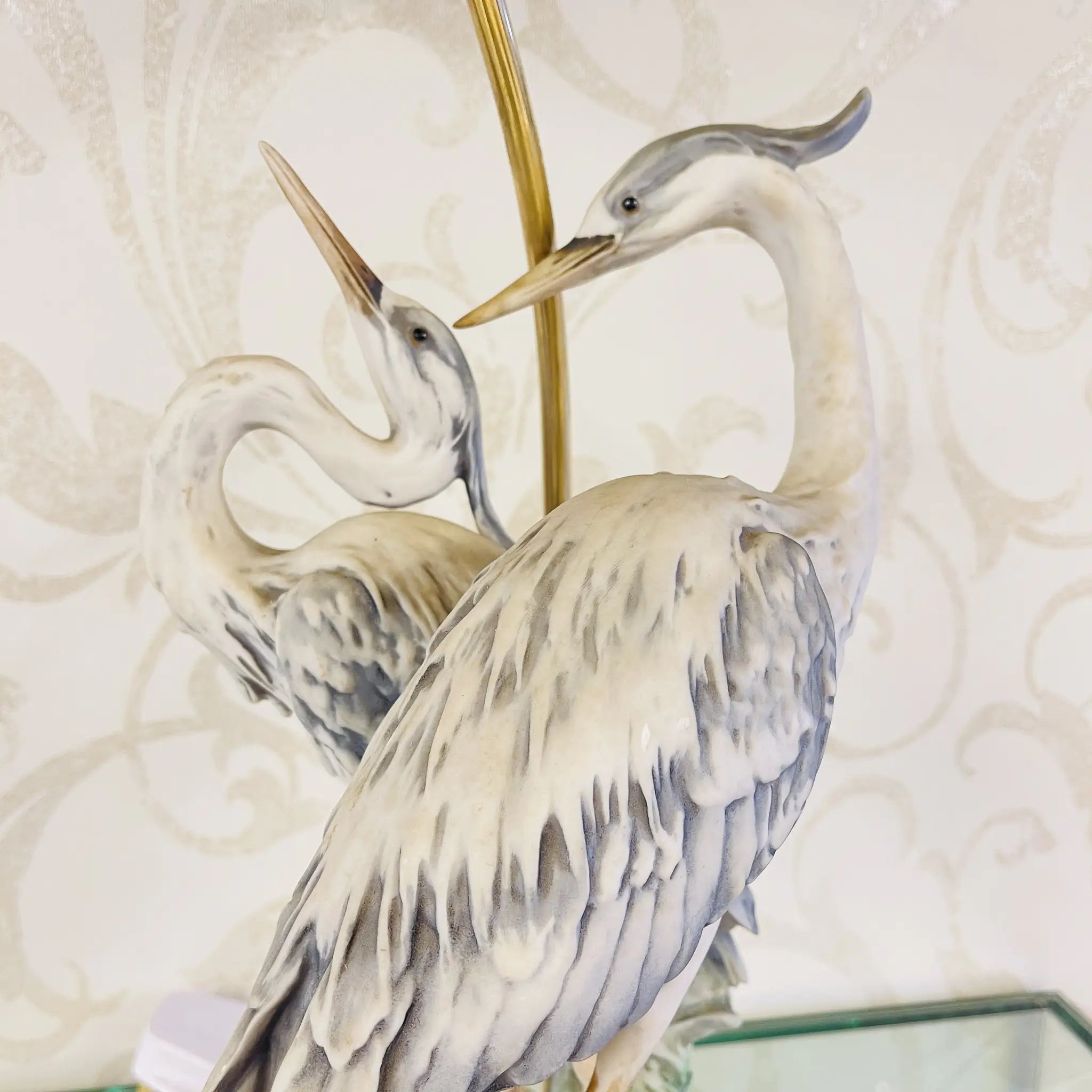 【アンティーク】 テーブルランプ&ランプシェード