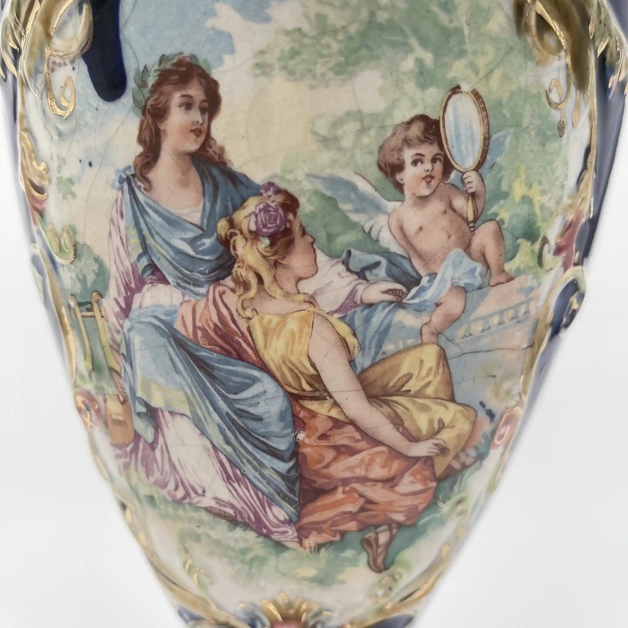 【古董】花瓶 / 維多利亞風格 / 19世紀末至20世紀初 / 英國