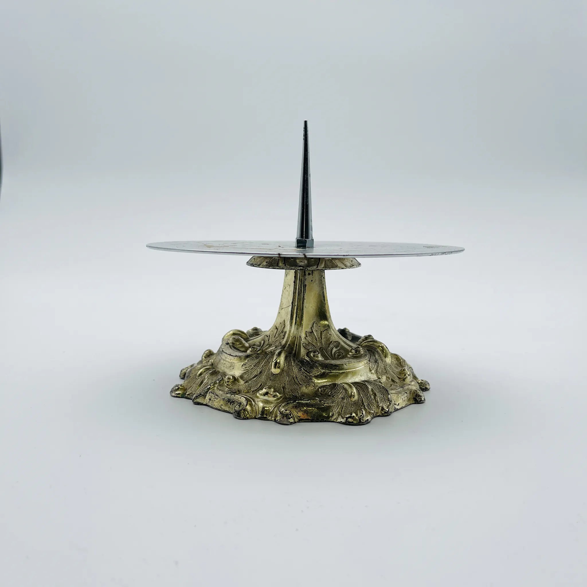 【リユース】 燭台(キャンドルホルダー) / シルバー