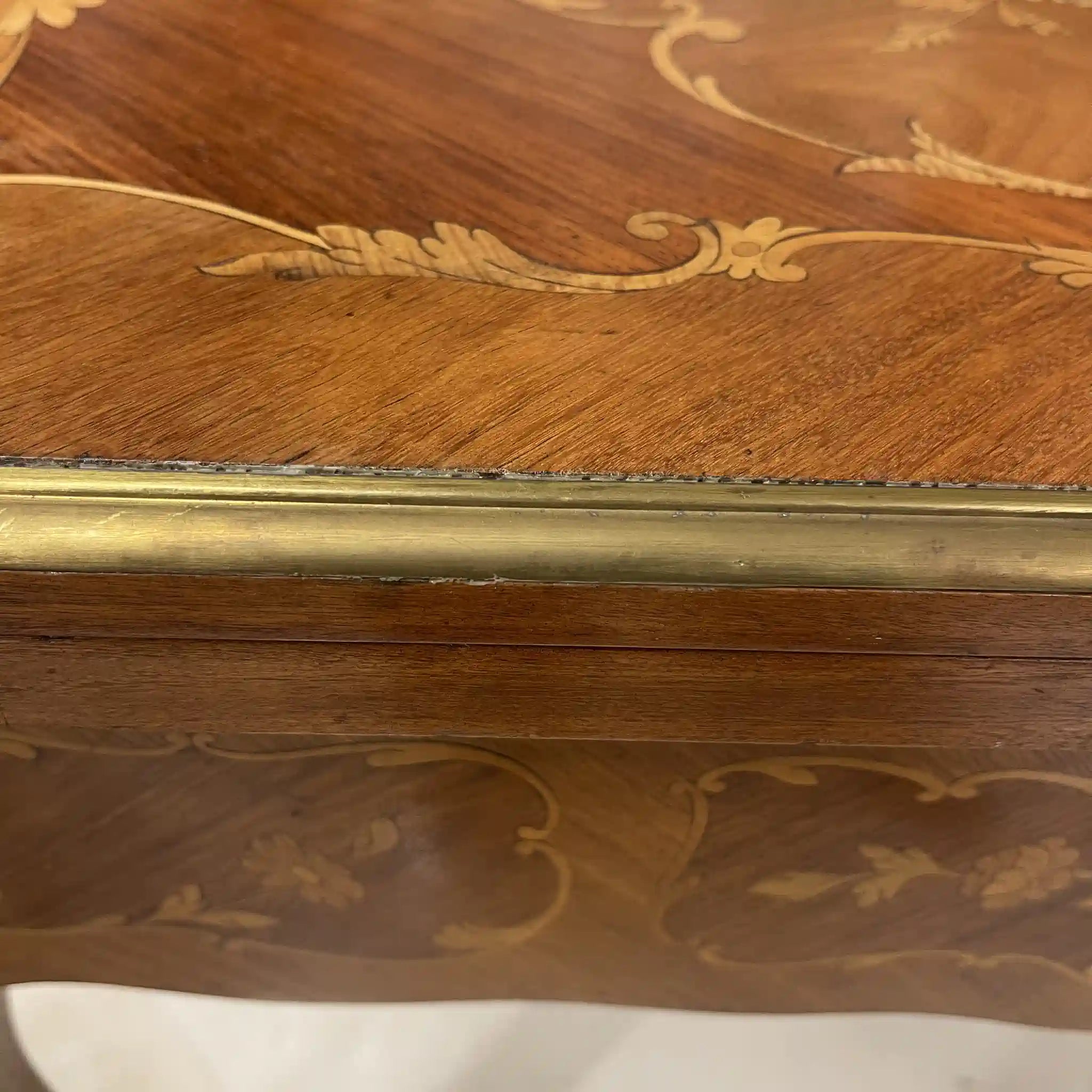 【アンティーク】 アンティークゲームテーブル / ルイ15世様式 / 20世紀前期(推定) / マホガニー材サテンウッド材 / フランス