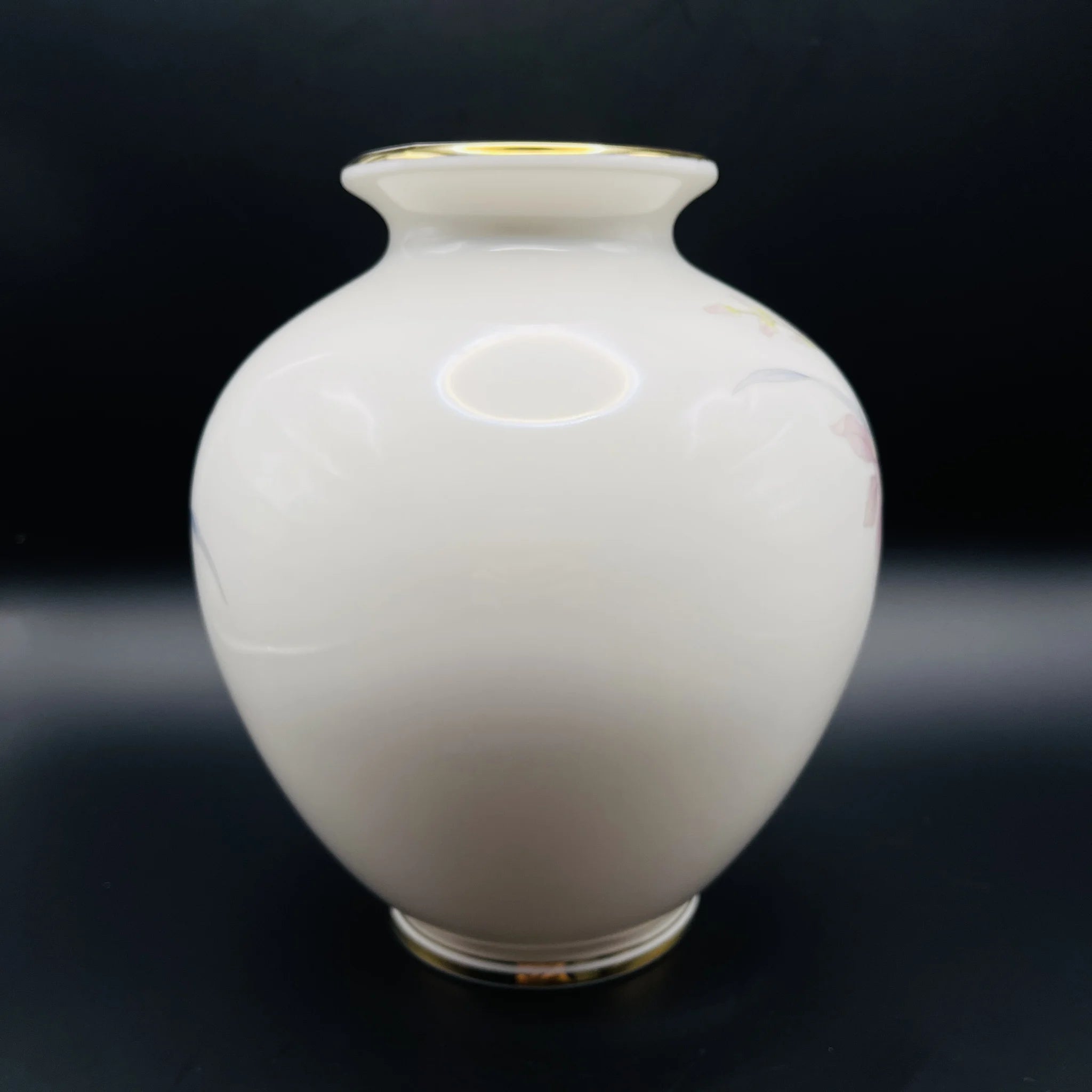 【リユース】 花瓶(フラワーベース) / HOYA(ホヤ) / 蘭 / 陶器 / 日本 / 箱付き