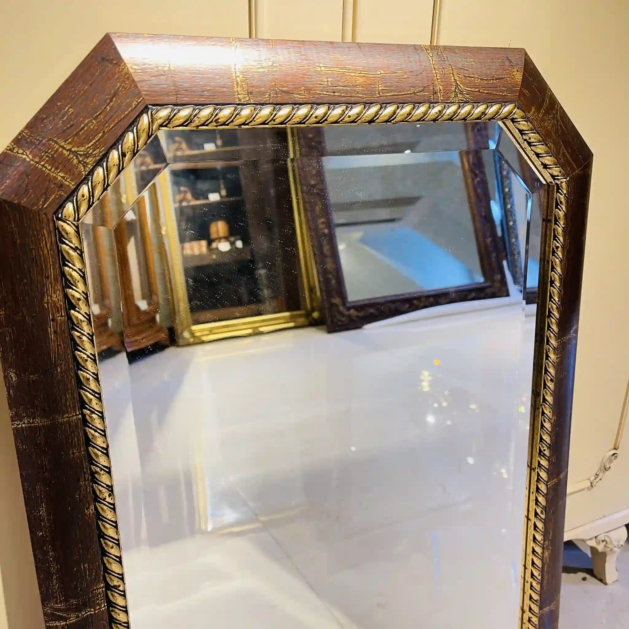 【リユース】 ウォールミラー / イタリア