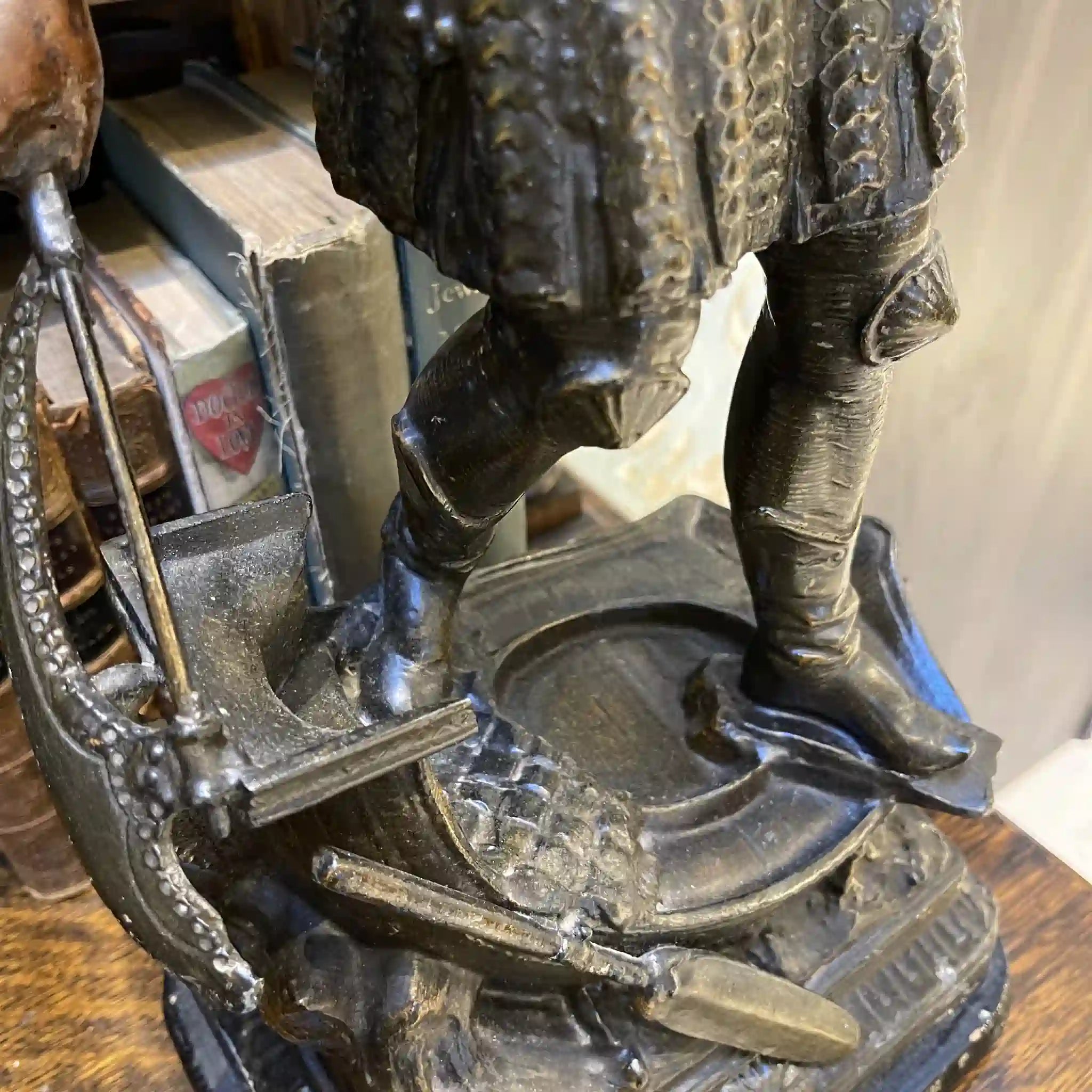 【アンティーク】 ブロンズ像 / 中世の戦士 / 20世紀初頭(推定) / ブロンズ / ヨーロッパ