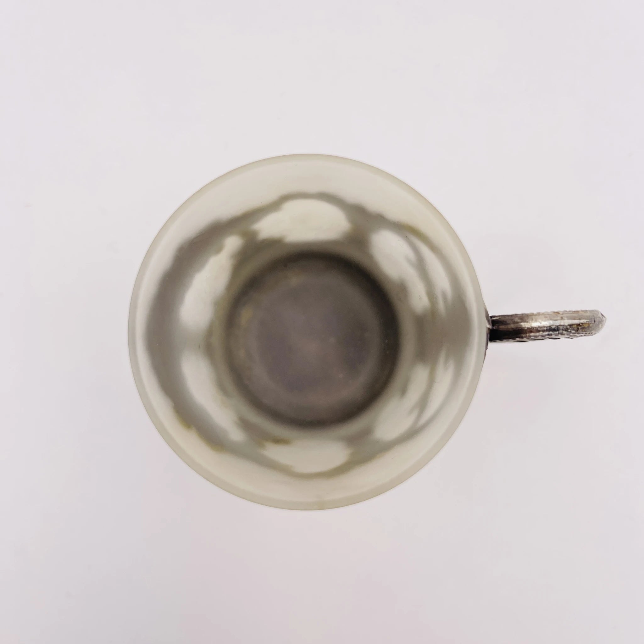 【アンティーク】 ミニティーカップ&ソーサーセット /
/ 19世紀以降 / シルバー / イギリス