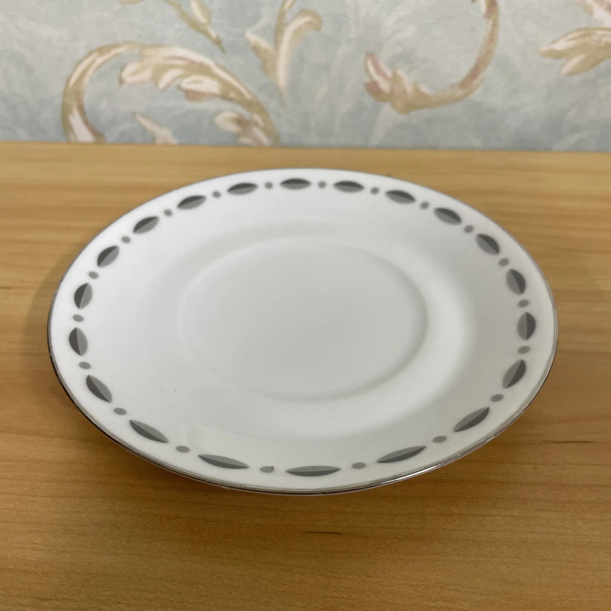 【リユース】 カップ&ソーサー2P / Tiffany&Co. (ティファニー) / Gramercy / 1990-2010s / 磁器 / スリランカ / 銀彩