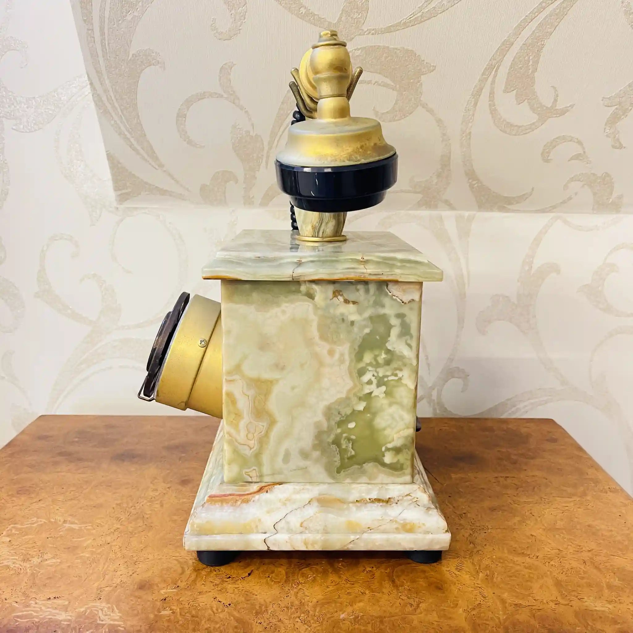 【リユース】 ダイヤル式電話機 / 日興電機製作所 / 大理石