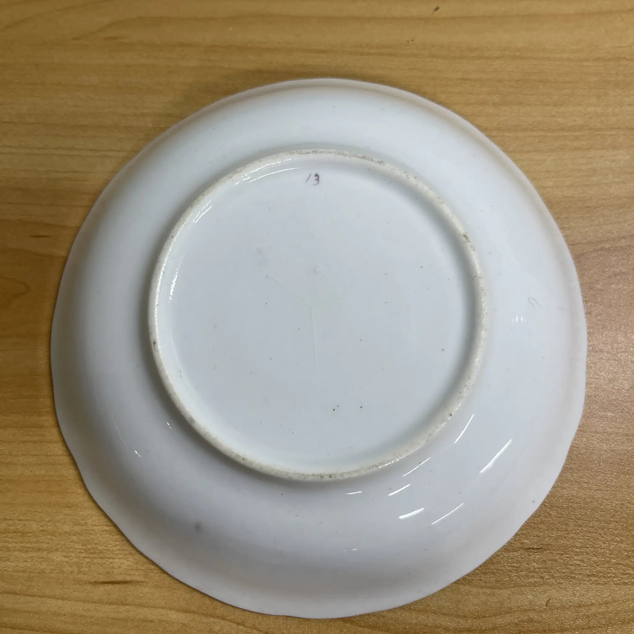 【古董】杯&碟子+杯/推测19c后期/陶瓷器/金彩