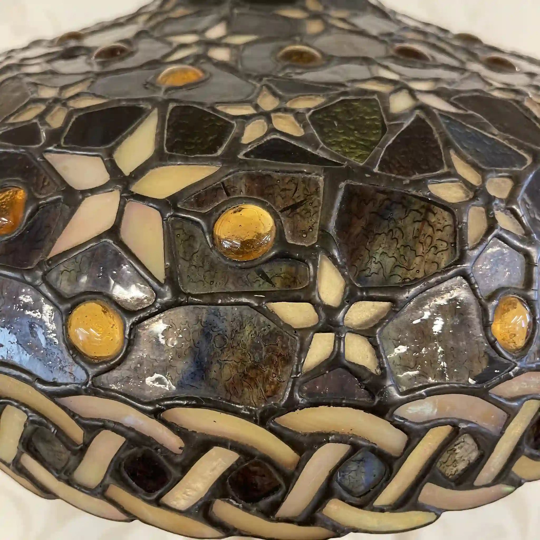 【アンティーク】 テーブルランプ&ランプシェード