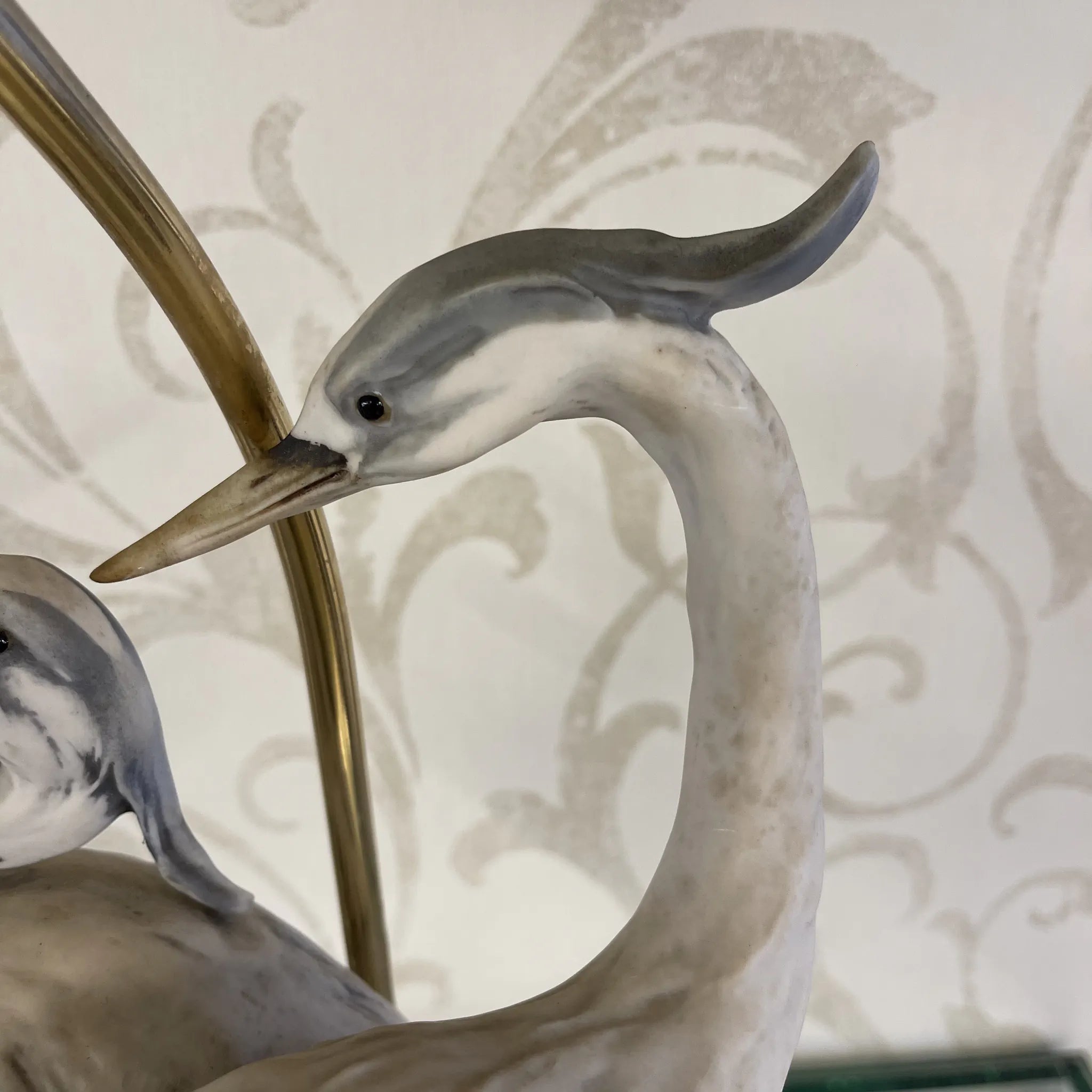 【アンティーク】 テーブルランプ&ランプシェード