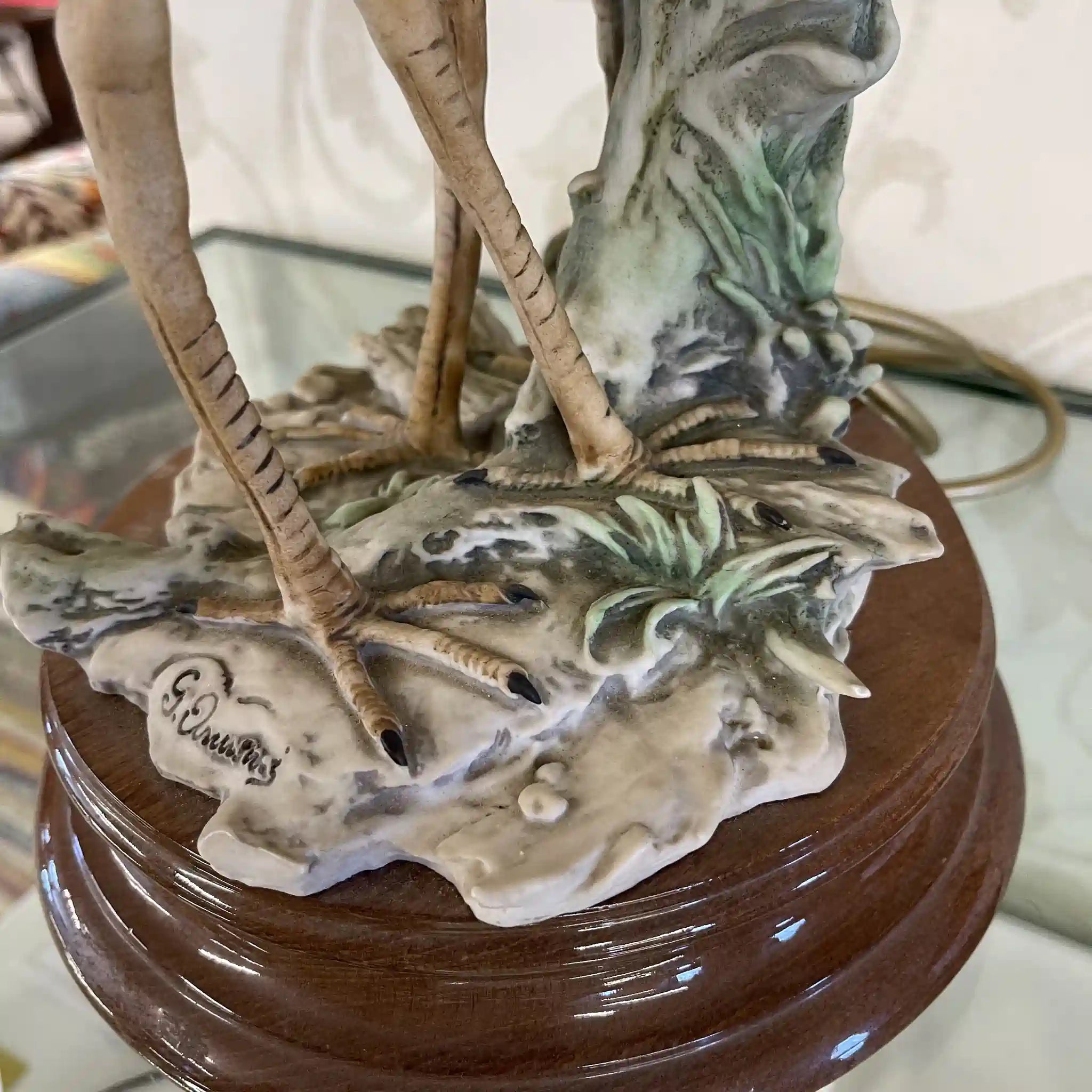 【アンティーク】 テーブルランプ&ランプシェード