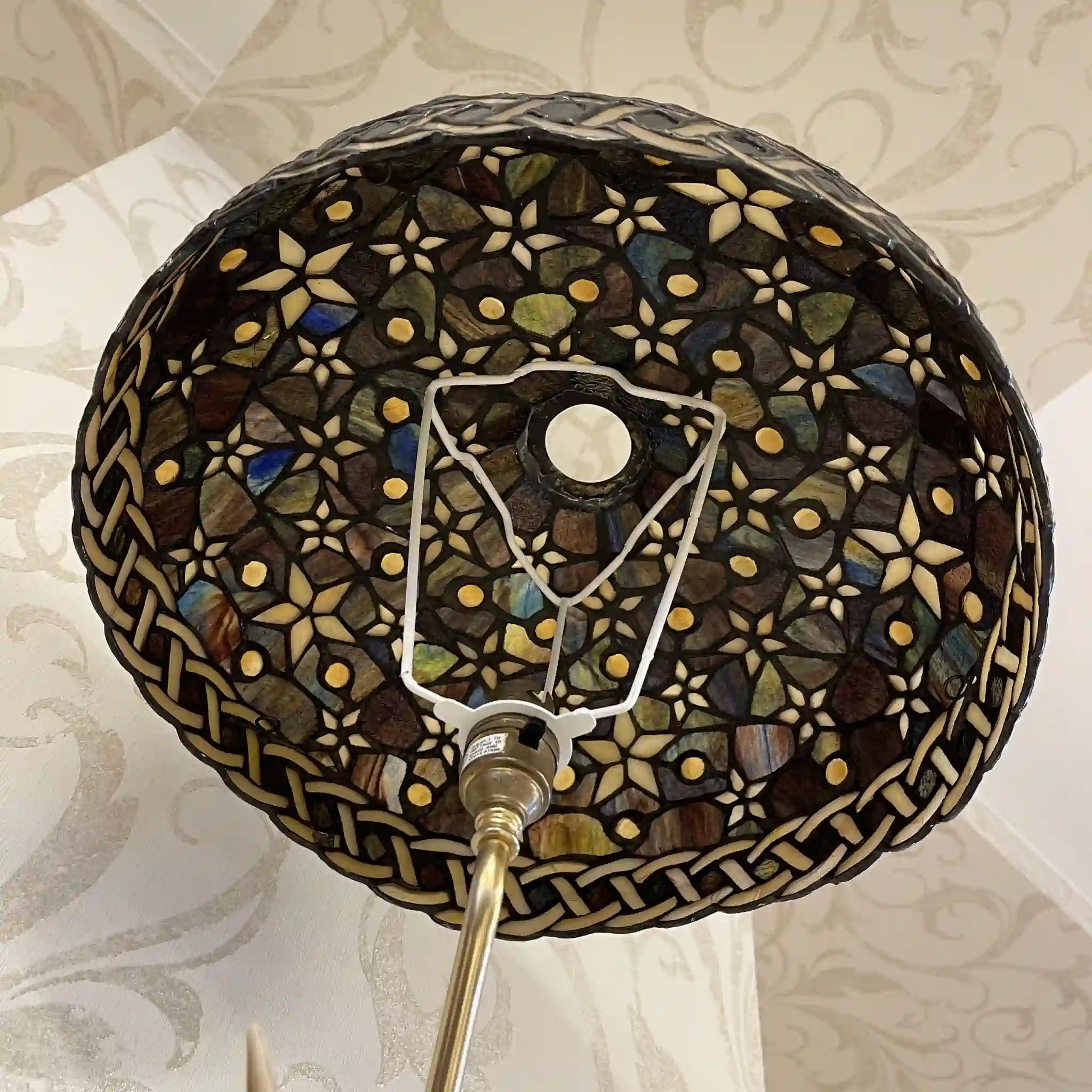 【アンティーク】 テーブルランプ&ランプシェード