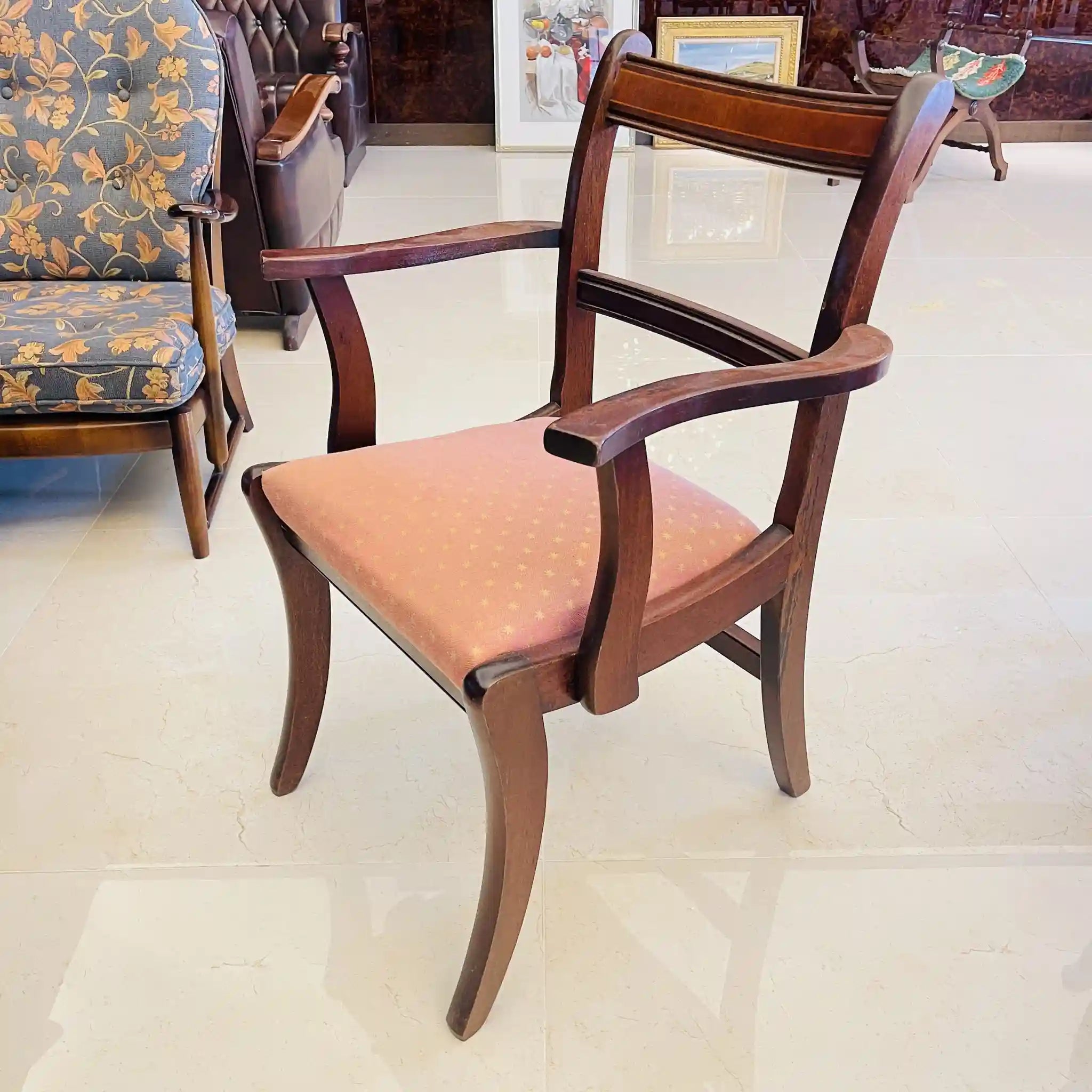 【アンティーク】 ダイニングチェア / イギリス