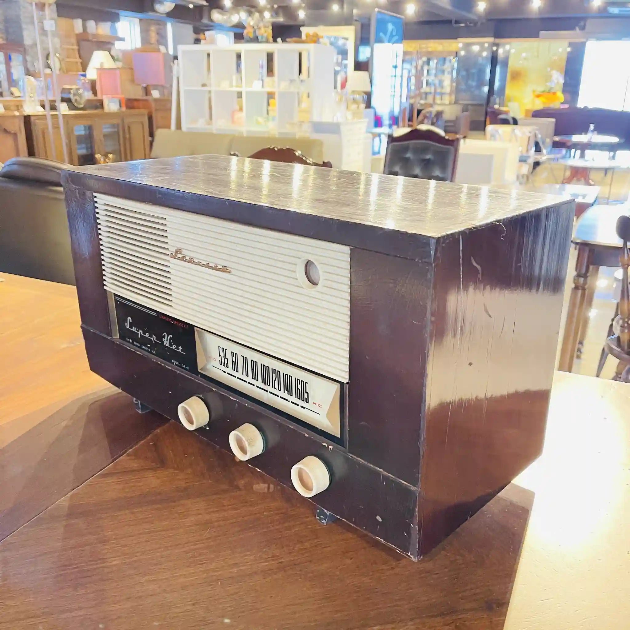 【リユース】 真空管ラジオ / 東京電機産業 / SRー2 / 電源プラグなし