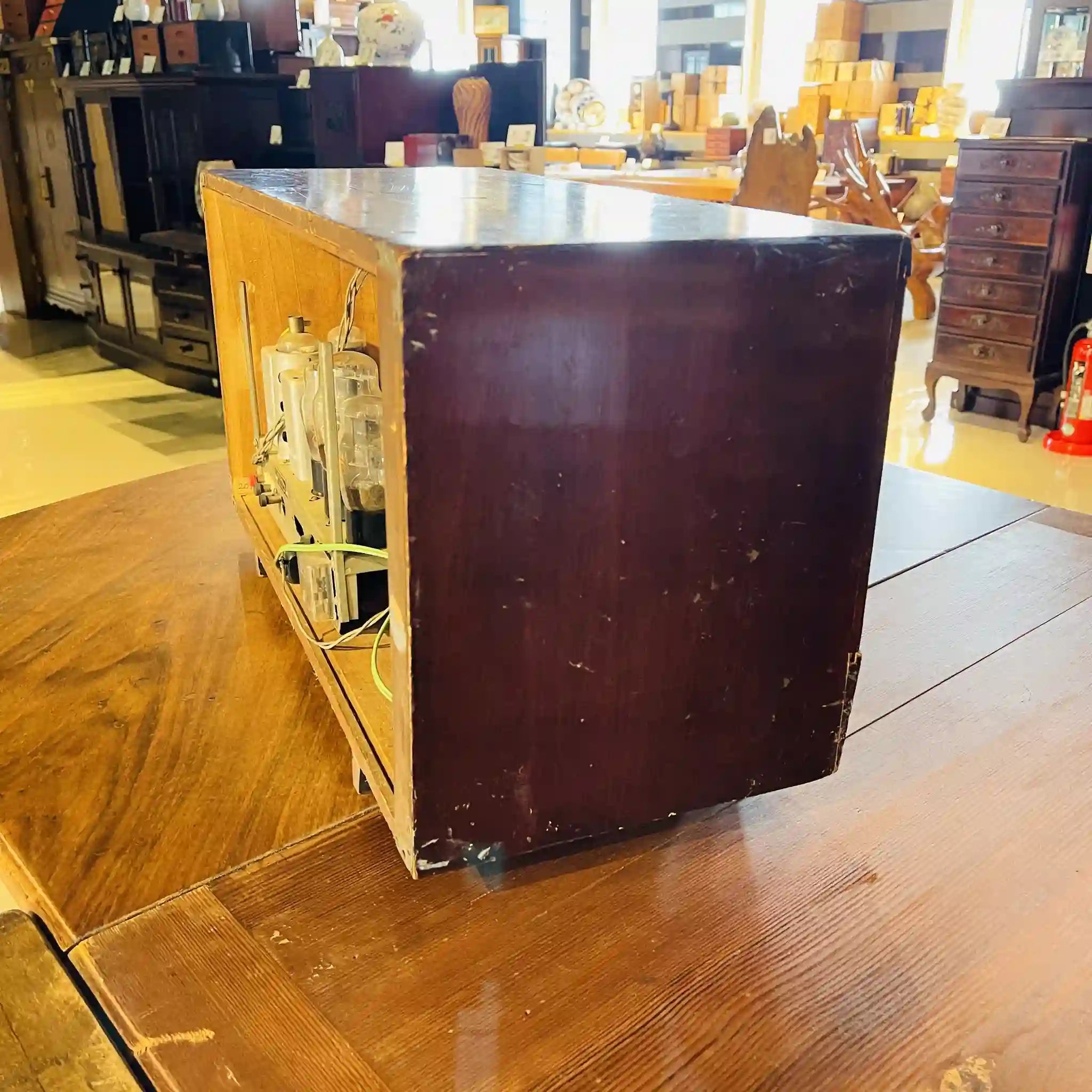 【リユース】 真空管ラジオ / 東京電機産業 / SRー2 / 電源プラグなし