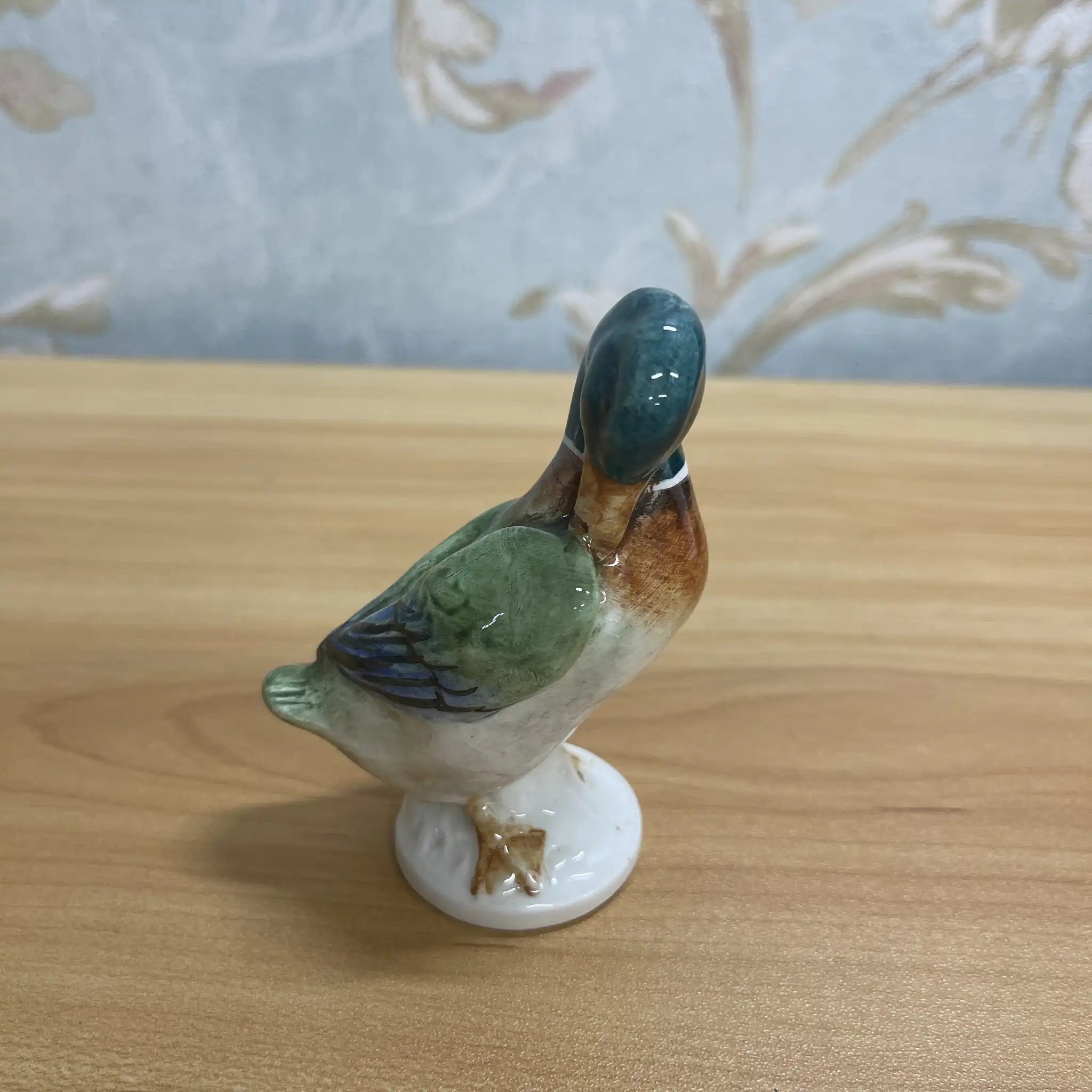 【复古】公仔(陶瓷娃娃)/ Royal Dux /估计20c中后期/瓷器/捷克斯洛伐克/鸭