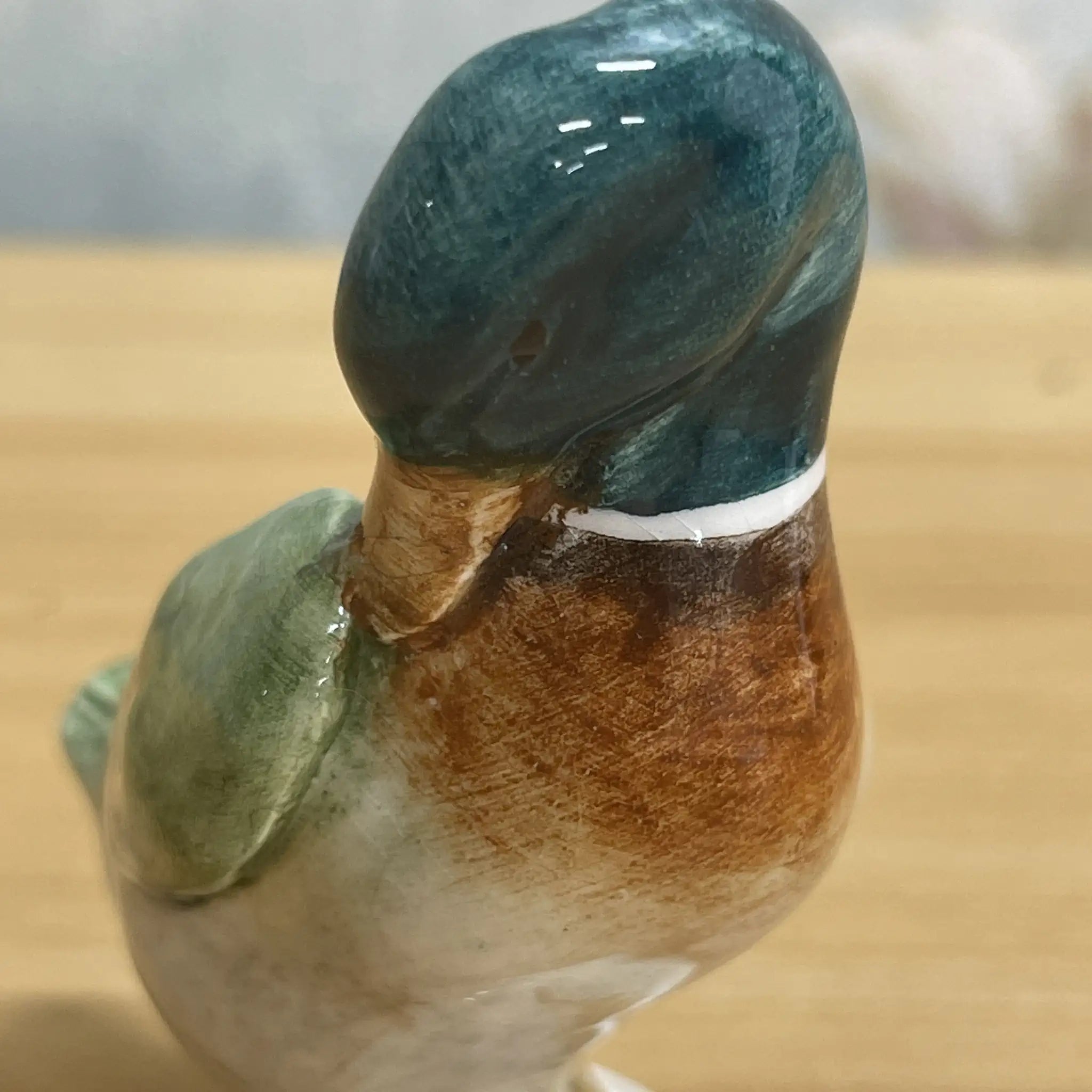 【复古】公仔(陶瓷娃娃)/ Royal Dux /估计20c中后期/瓷器/捷克斯洛伐克/鸭