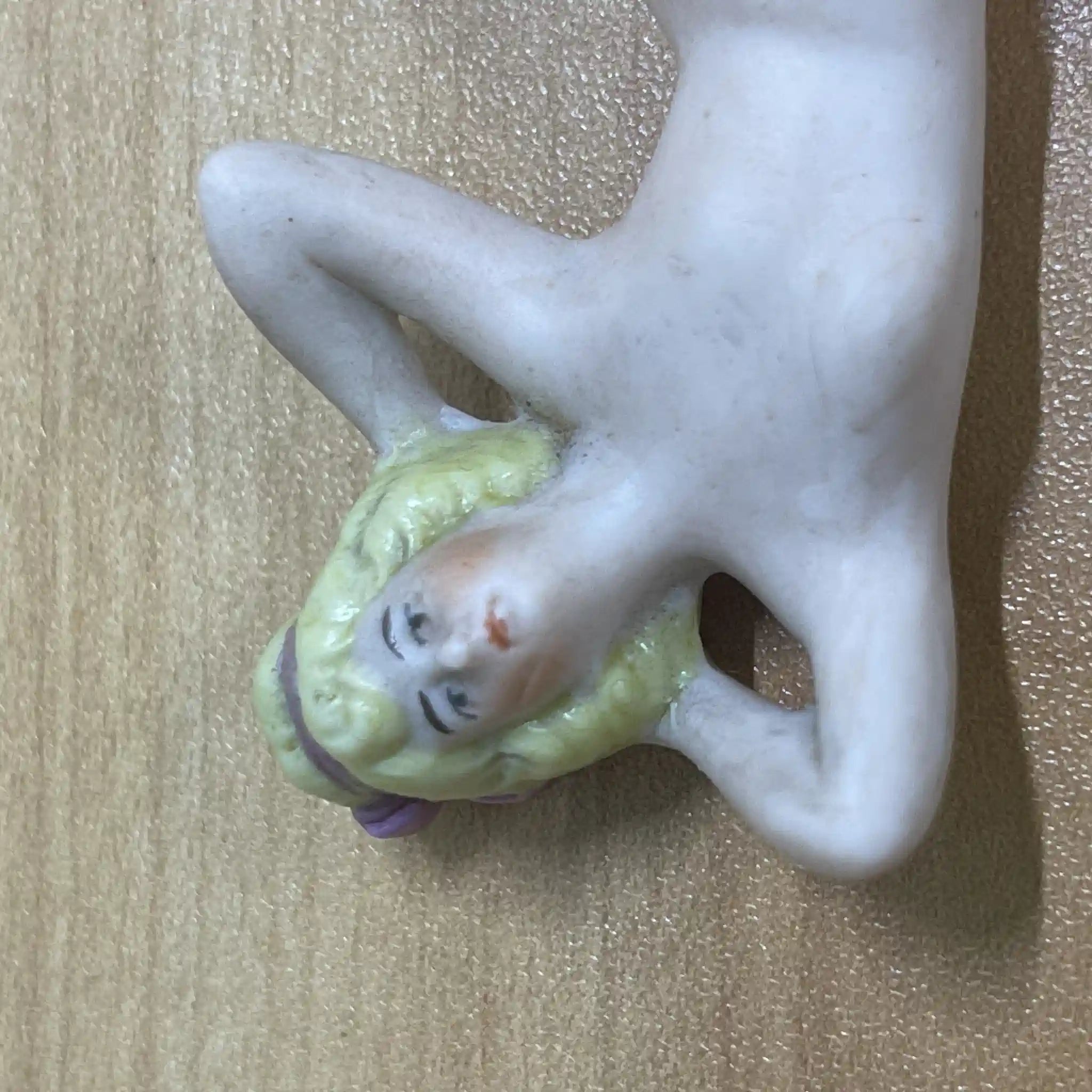 【古董】公仔(陶瓷娃娃)/估计20c早期/瓷器/欧洲/裸妇