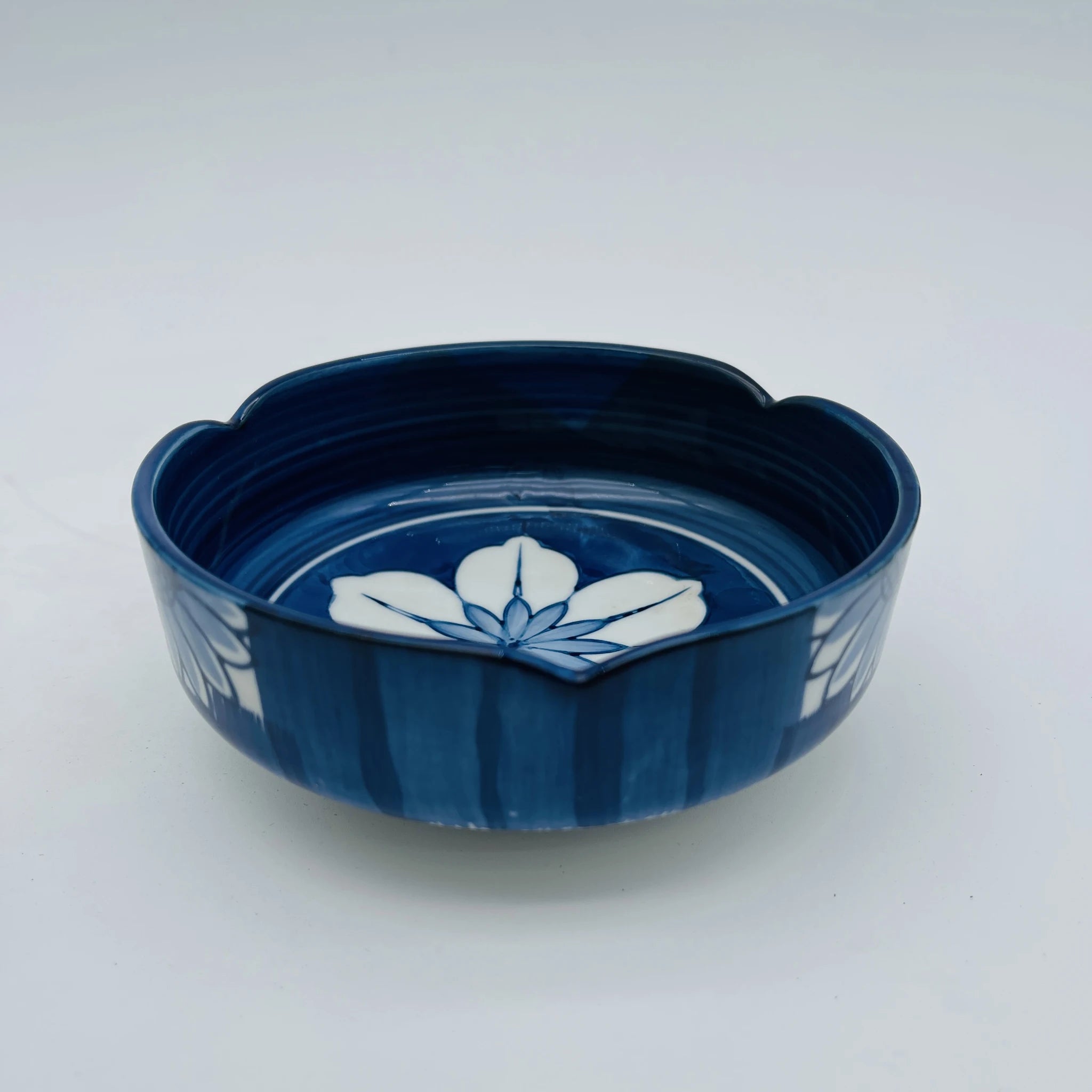 【リユース】 小鉢揃 5P / 源山作 / 有田焼 / 日本 / 染付 / 箱付き