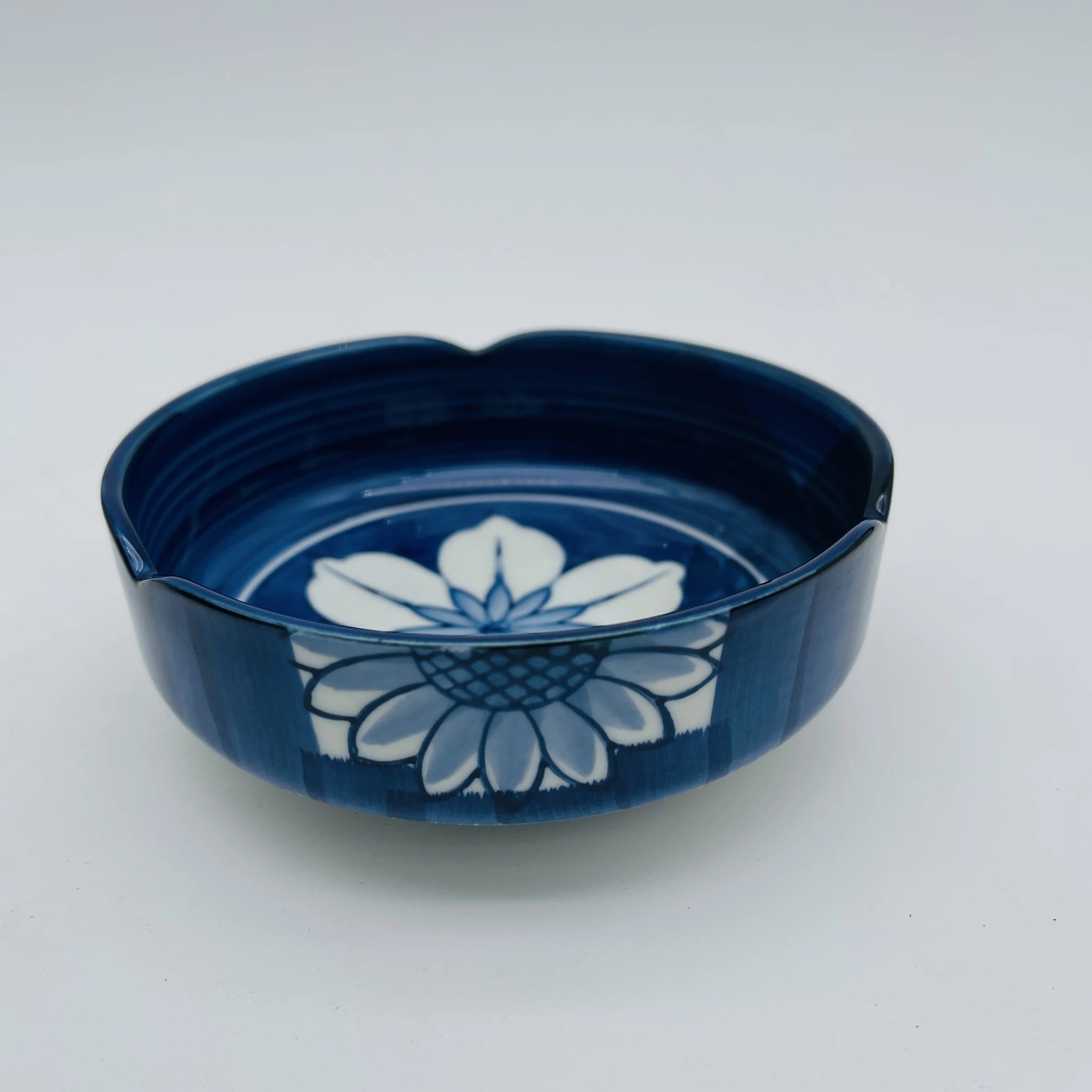 【リユース】 小鉢揃 5P / 源山作 / 有田焼 / 日本 / 染付 / 箱付き