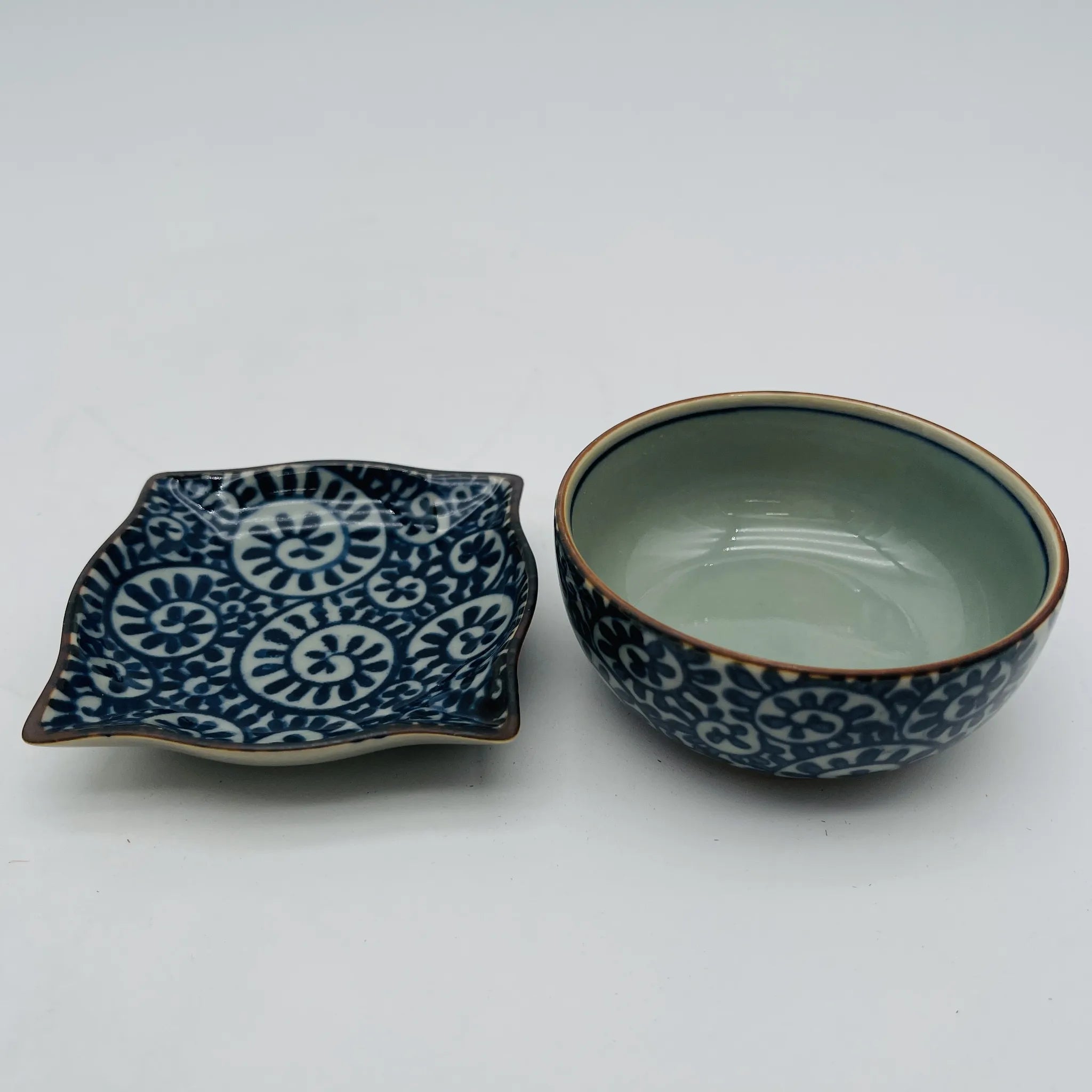 【リユース】 小料理揃 / 清秀窯 / 京古染 有田焼 / 日本 / 箱付き