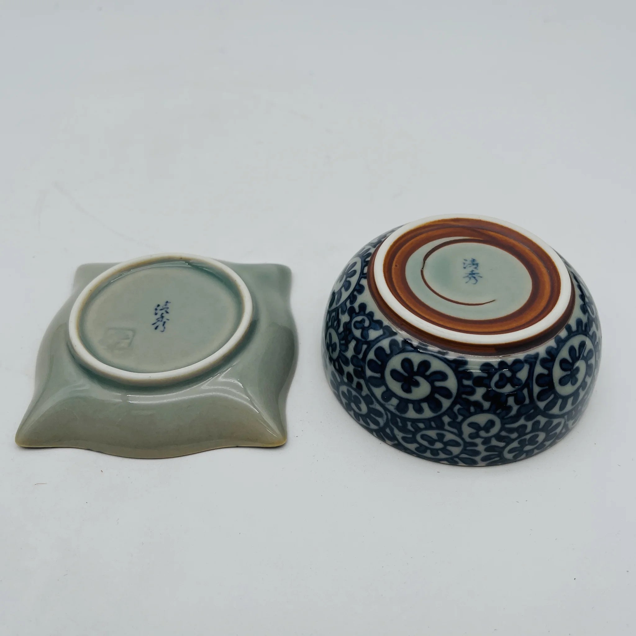 【リユース】 小料理揃 / 清秀窯 / 京古染 有田焼 / 日本 / 箱付き