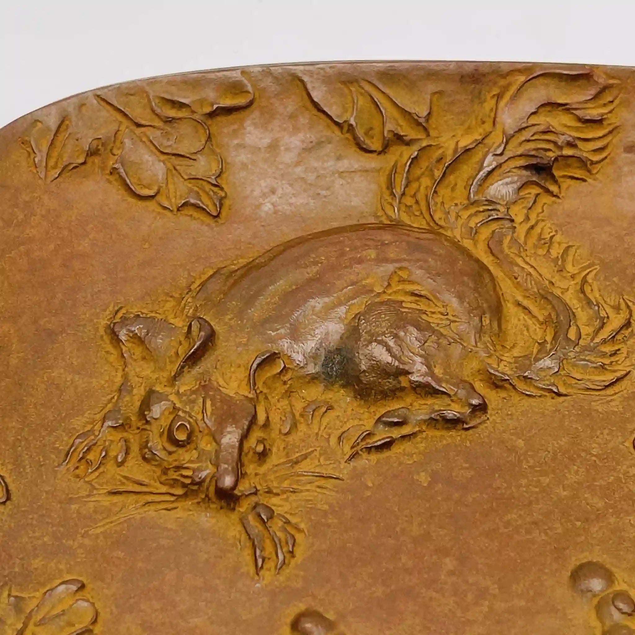 【リユース】 鋳銅皿 / 名取川雅司作 / 豊饒 / 銅 / 日本 / 箱付き