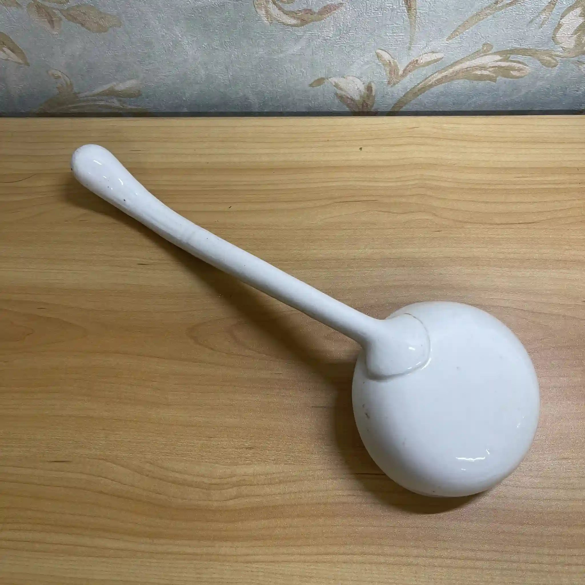 【アンティーク】 スープチューリン+レードル / Furnivals / Venice / 推定1900前後 / 陶器 / イギリス / ロカイユ, スクロール, ラティスワーク
