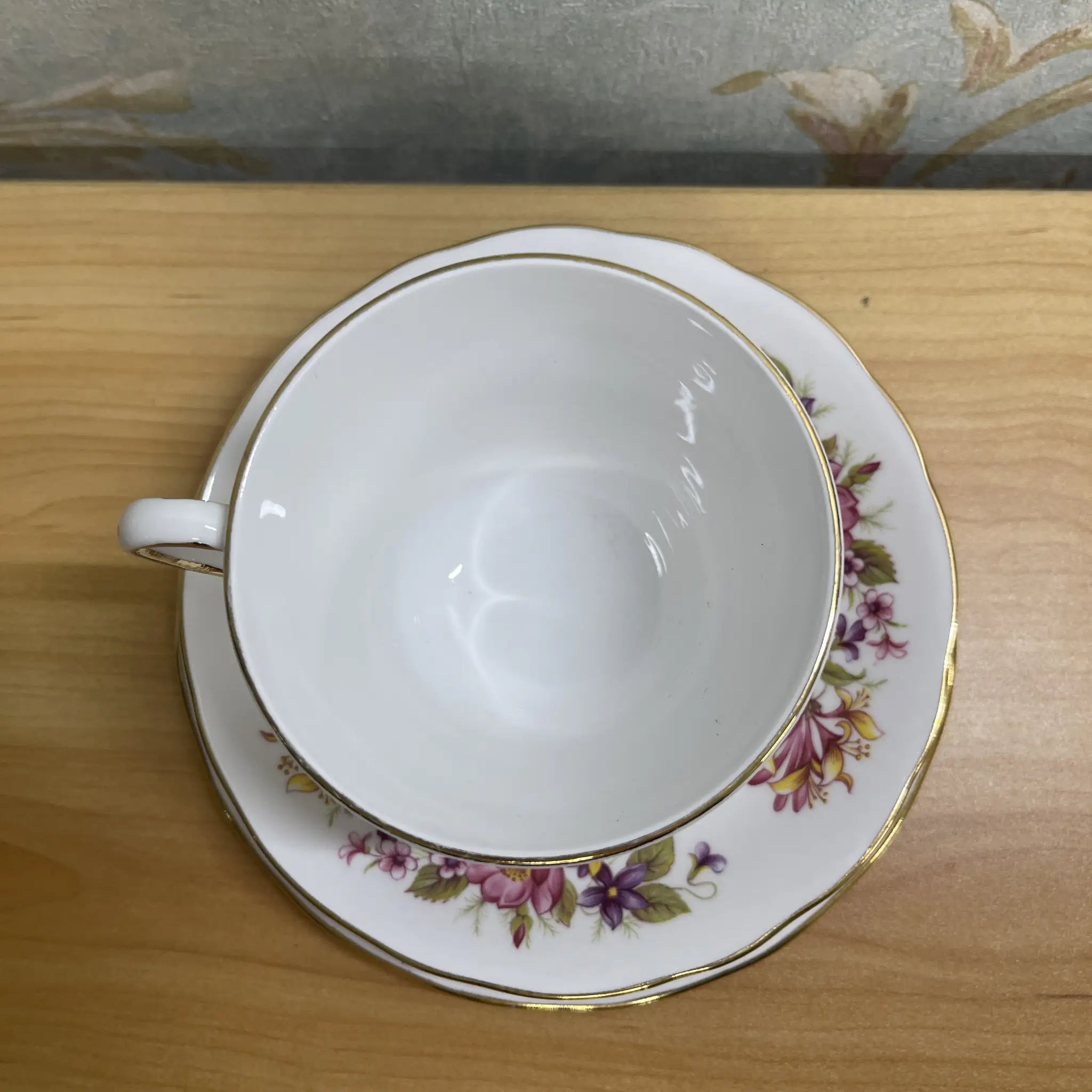 【复古】三重奏(茶杯&茶托+甜点盘)2p