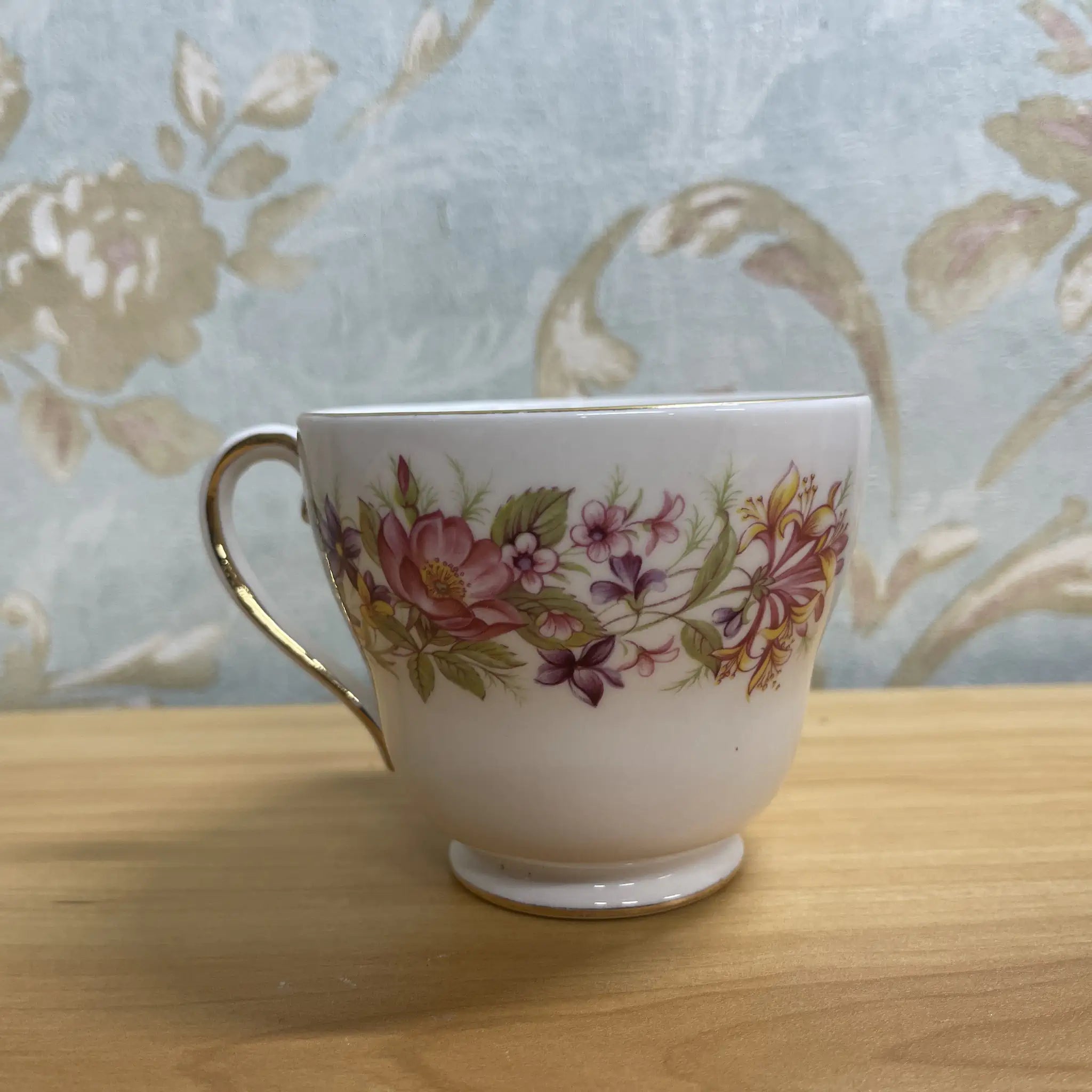 【复古】三重奏(茶杯&茶托+甜点盘)2p