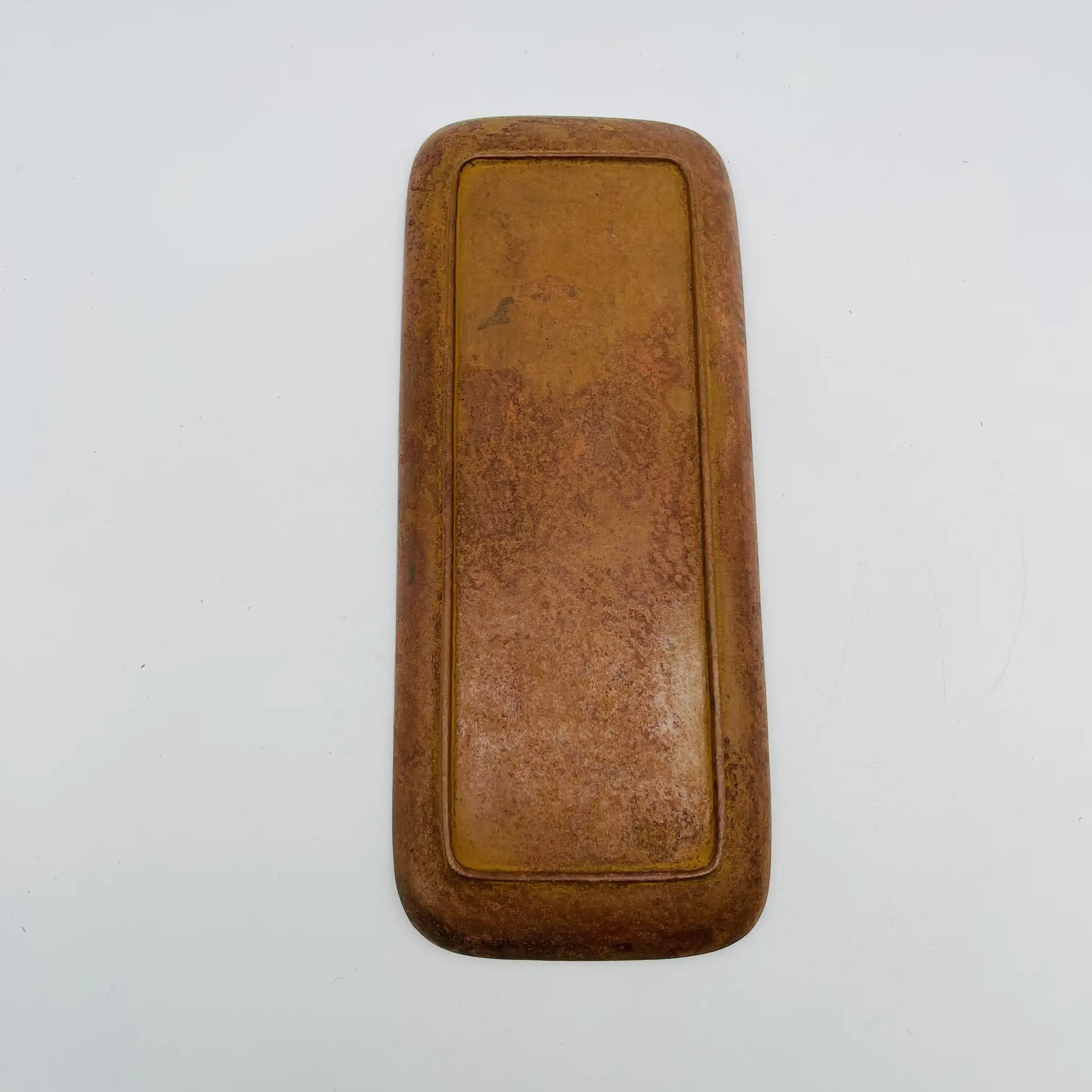 【リユース】 瑞鳥皿 / 名取川雅司 / 高岡銅器 / 銅 / 日本 / 箱付き