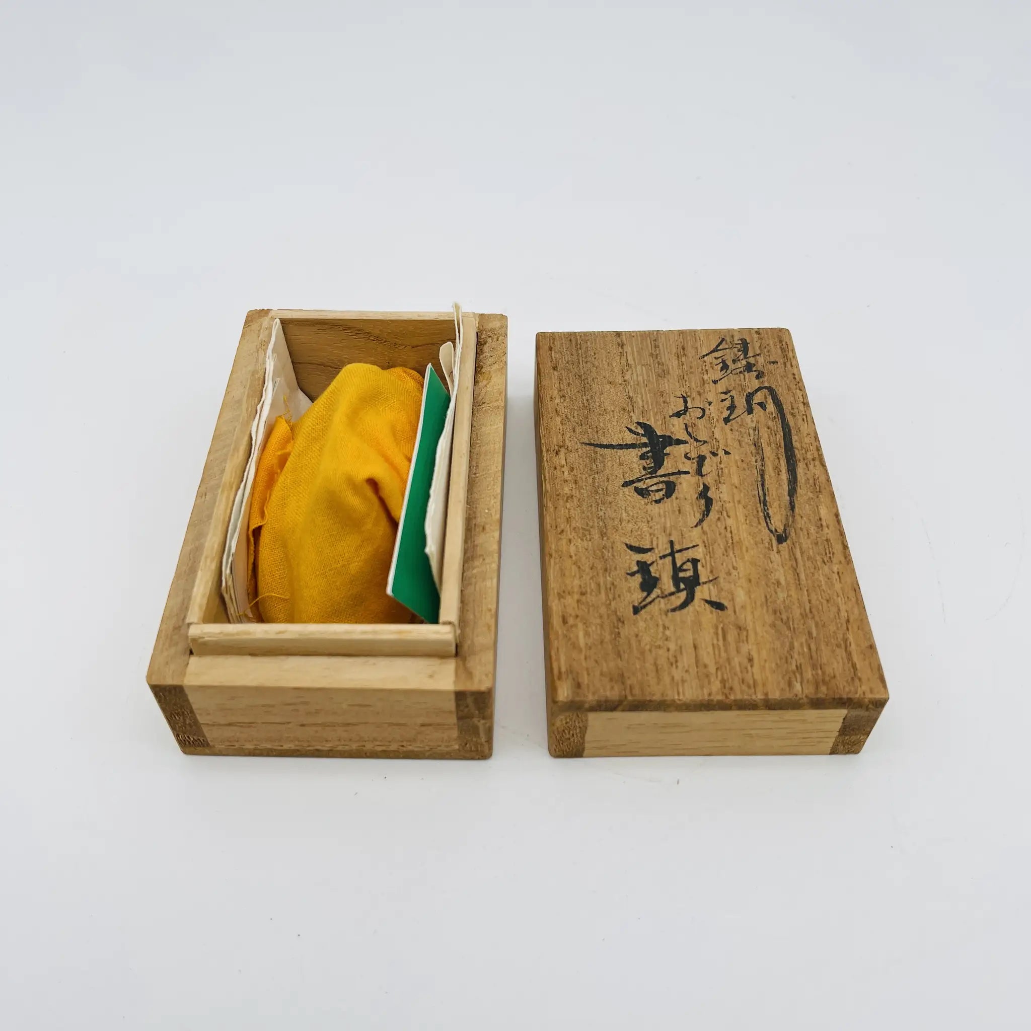 【リユース】 書鎮 / 表勝一作 / 銅 / 日本 / おしどり / 箱付き