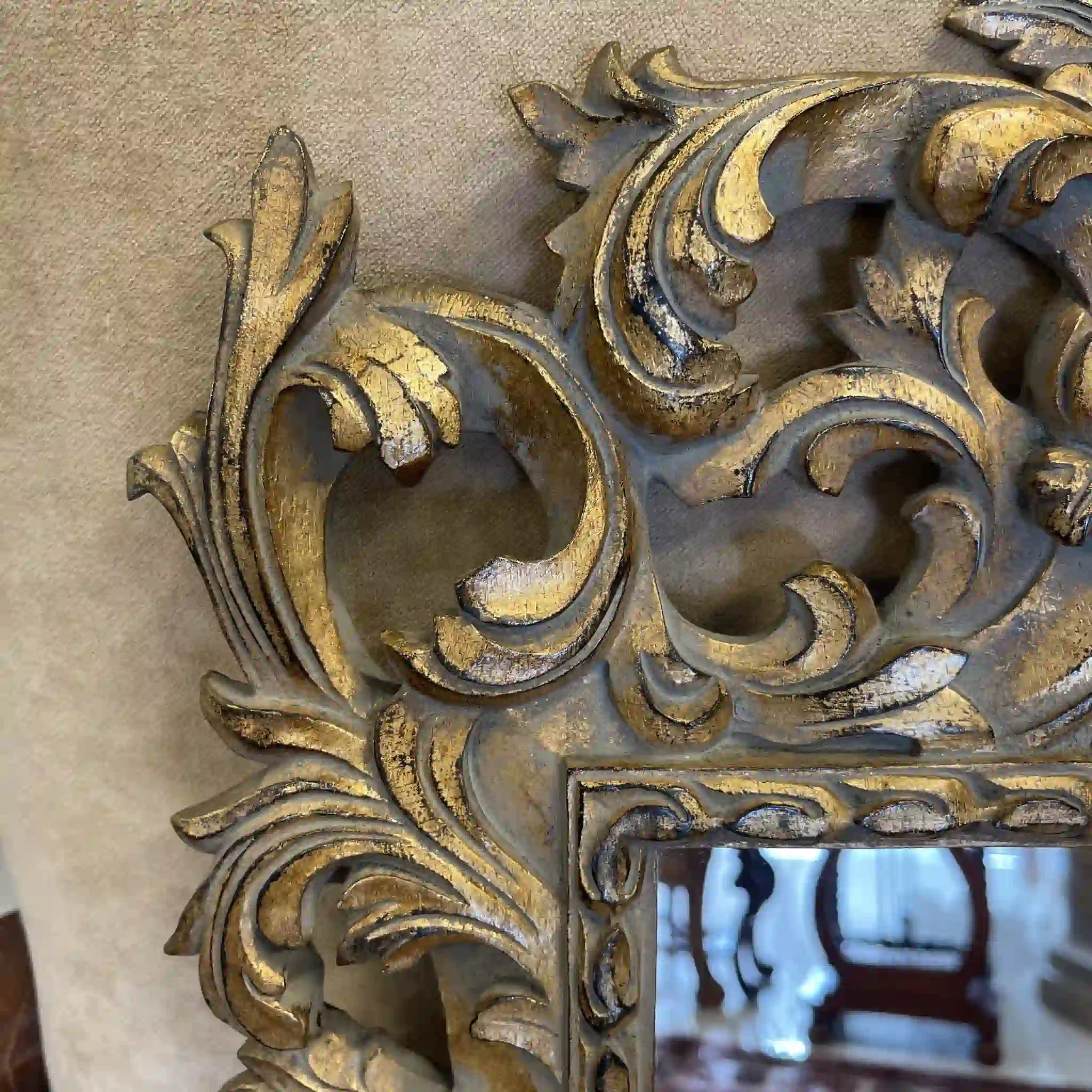 【アンティーク】 ウォールミラー /
/ フランス