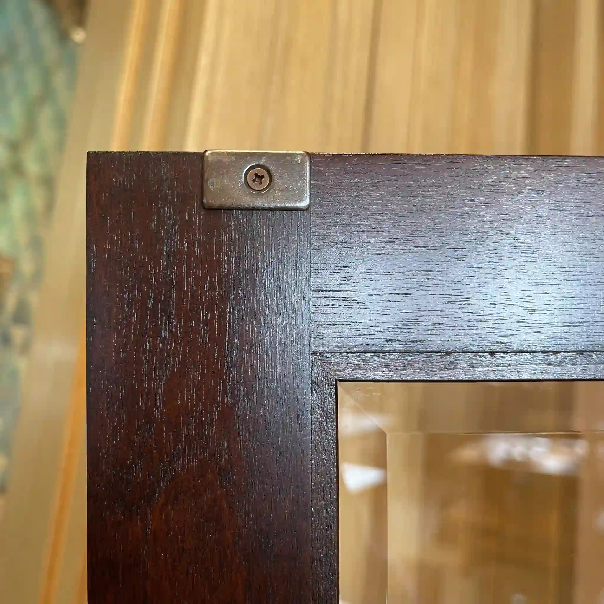 【リユース】 ライティングデスク 書棚付き / 北海道民芸家具 / 木製 / 日本