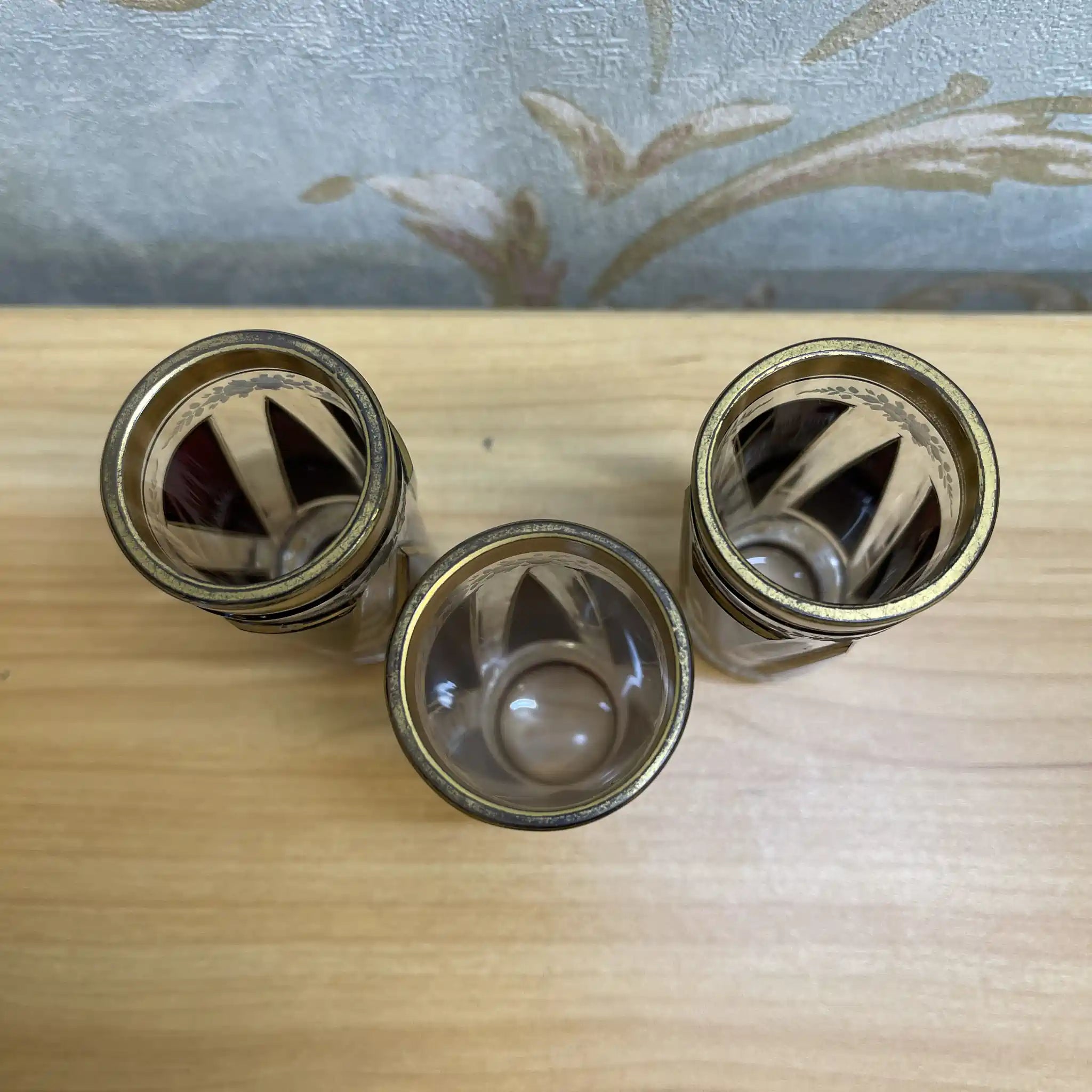 【ビンテージ】 ショットグラス3P