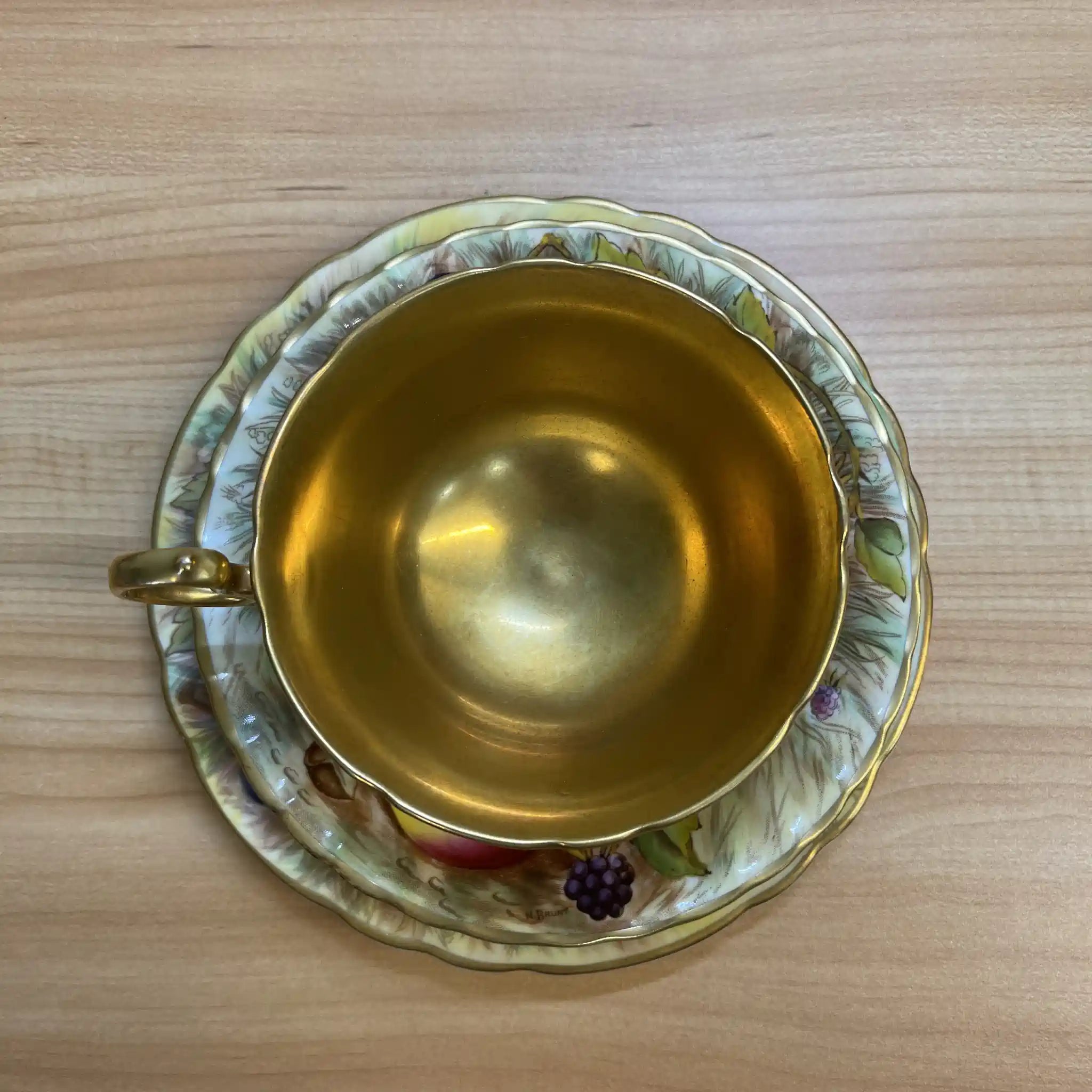 【ビンテージ】 トリオ(C&S+デザートプレート)