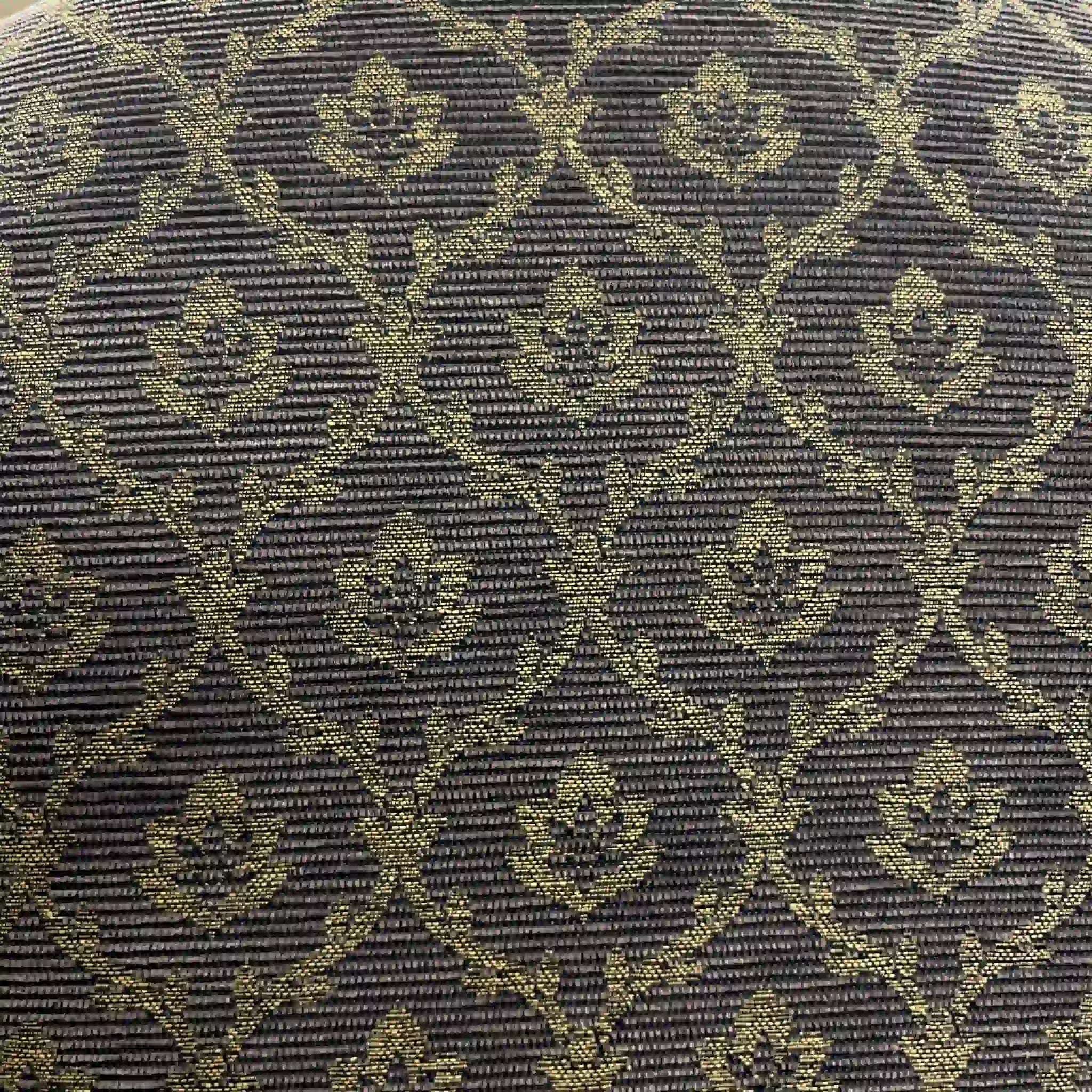 【アンティーク】 ハイバックウィングソファ / ジャコビアン様式 / 20世紀中頃 / ビーチ材 / イギリス / イギリス直輸入, ダマスク柄