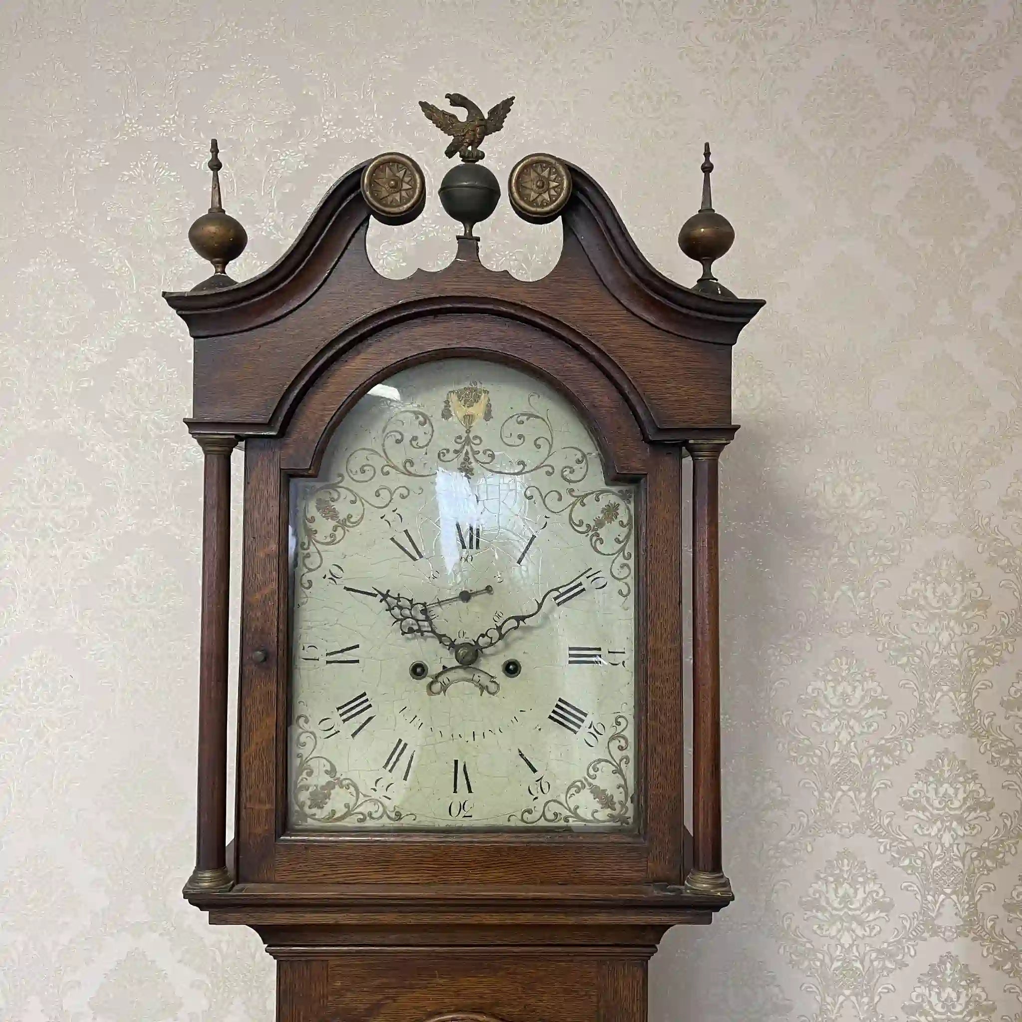 【アンティーク】 ロングケースクロック /
/ 1900年代 / オーク材 / イギリス