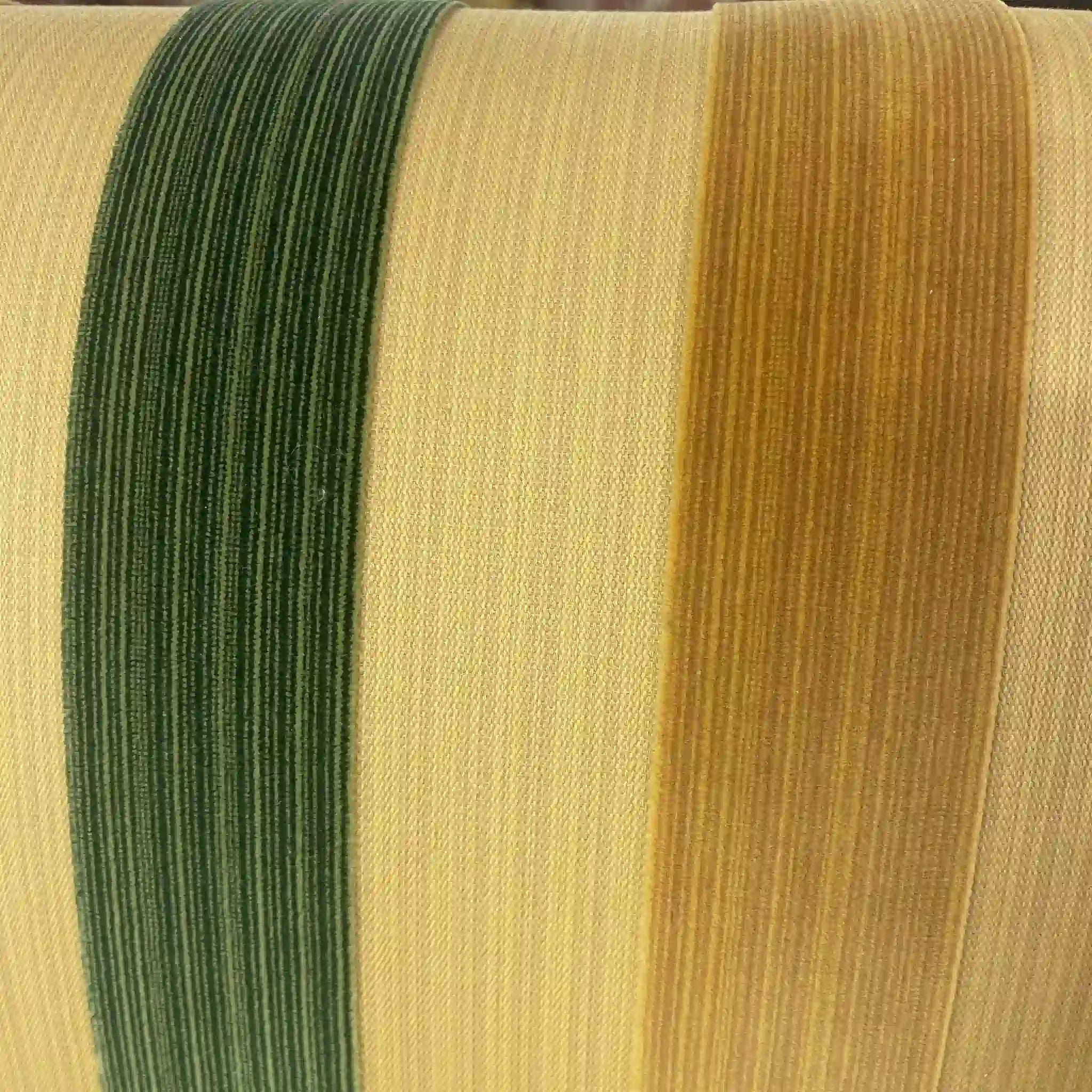 【アンティーク】 ウィングソファ 1P / ジョージアン様式 / 20世紀後期(推定) / ビーチ材 / イギリス / マルチストライプ柄, クロウ&ボールフット