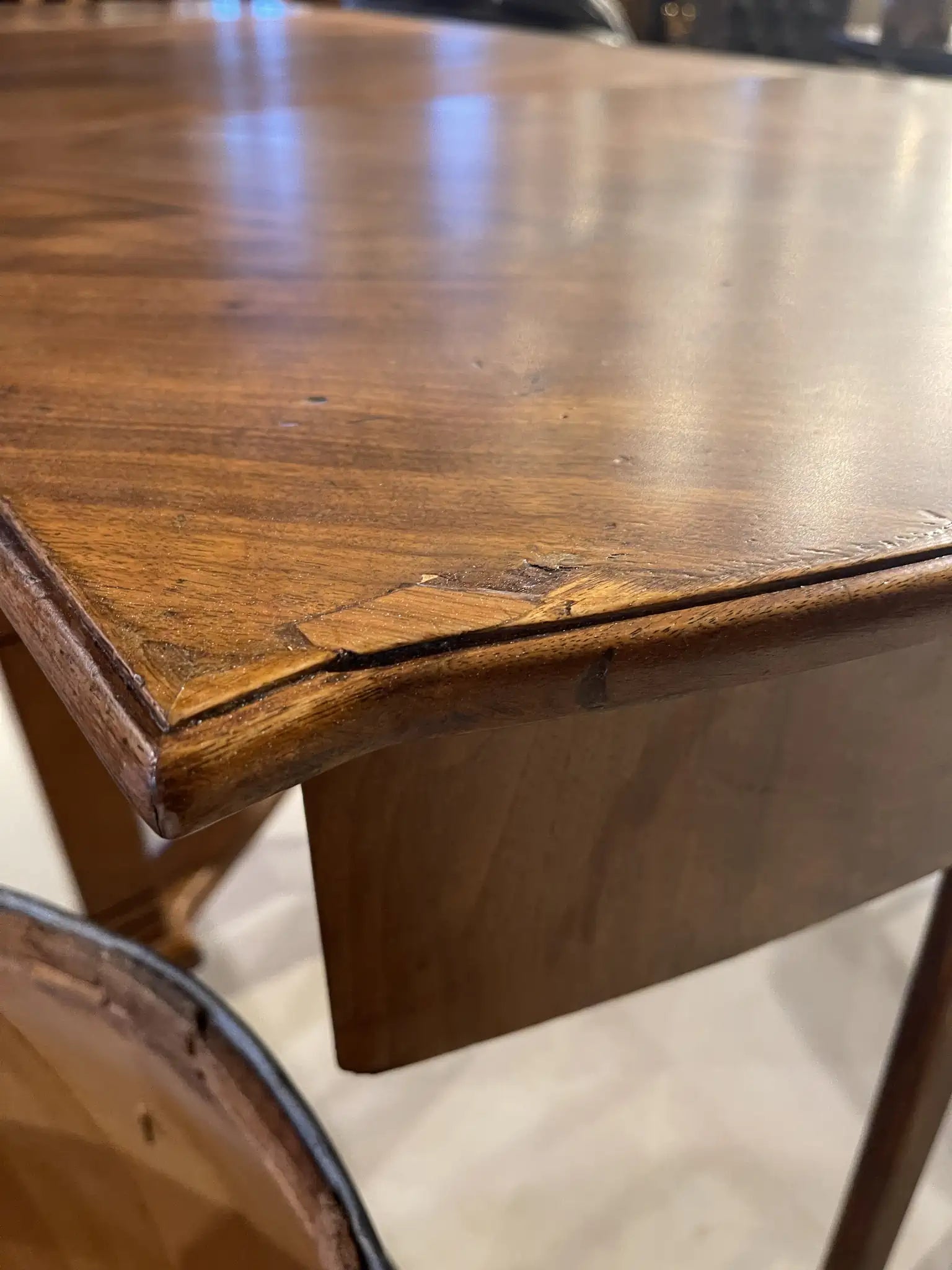 古董伸縮餐桌 / 比德邁爾風格 / 19世紀 / 胡桃木 / 英國