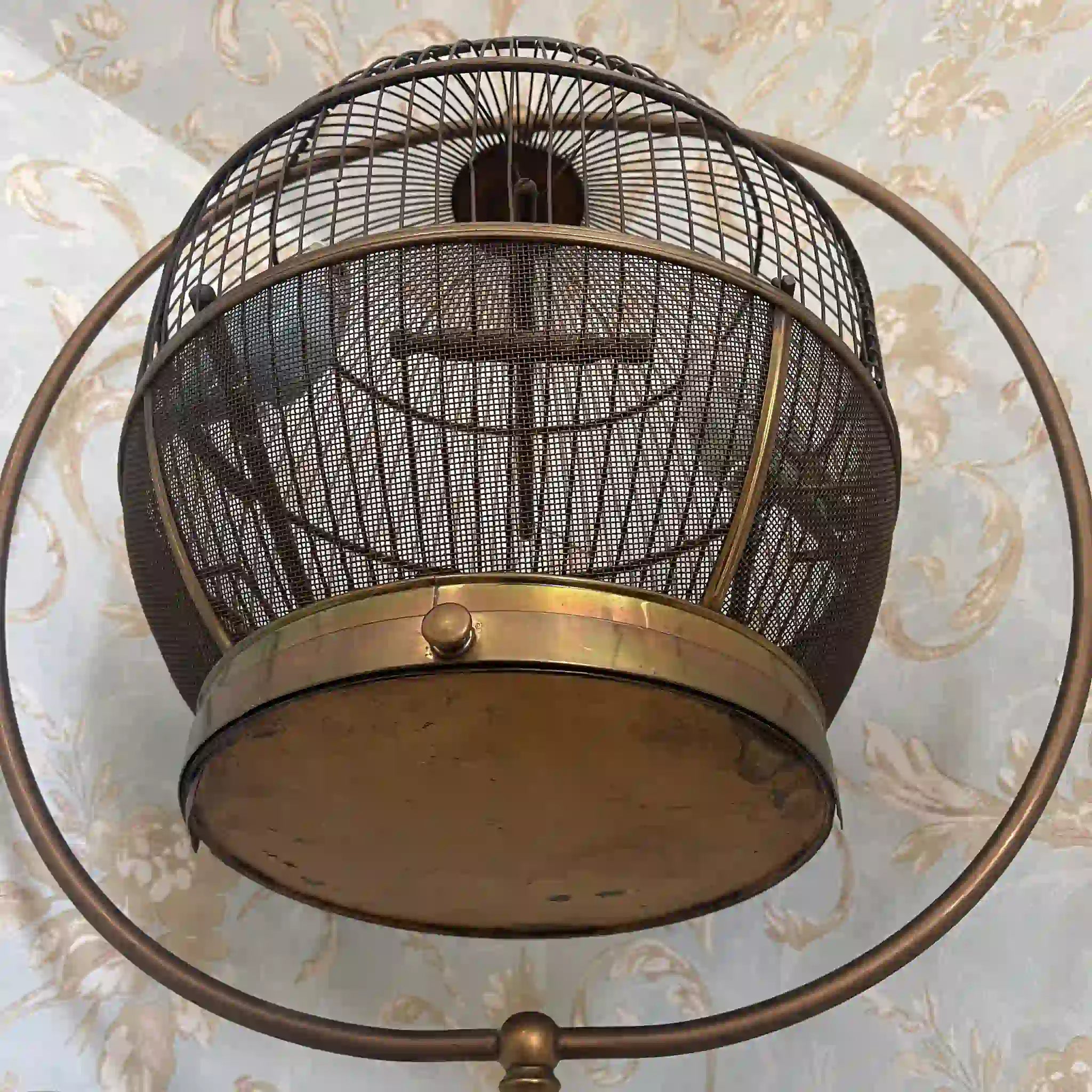 【アンティーク】 鳥カゴ /
/ 20世紀初頭(推定) / 真鍮 / イギリス / イギリス直輸入