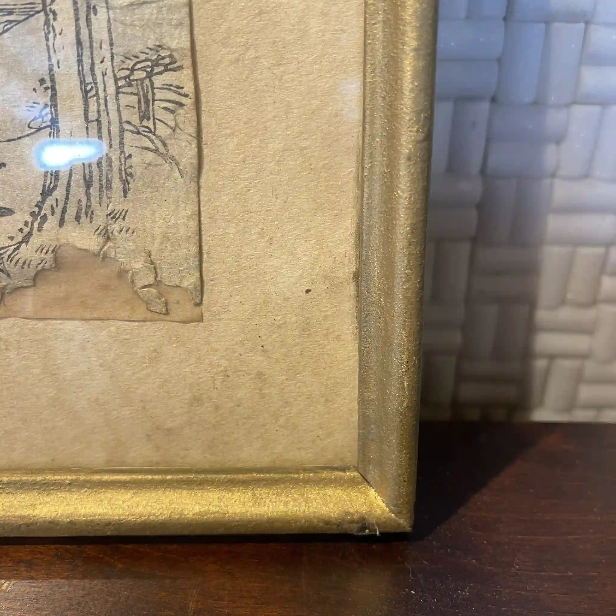 【アンティーク】 浮世絵 / 葛飾北斎 / 「忠臣義去慢園」 / 1700年代 / 錦絵 フランス直輸入