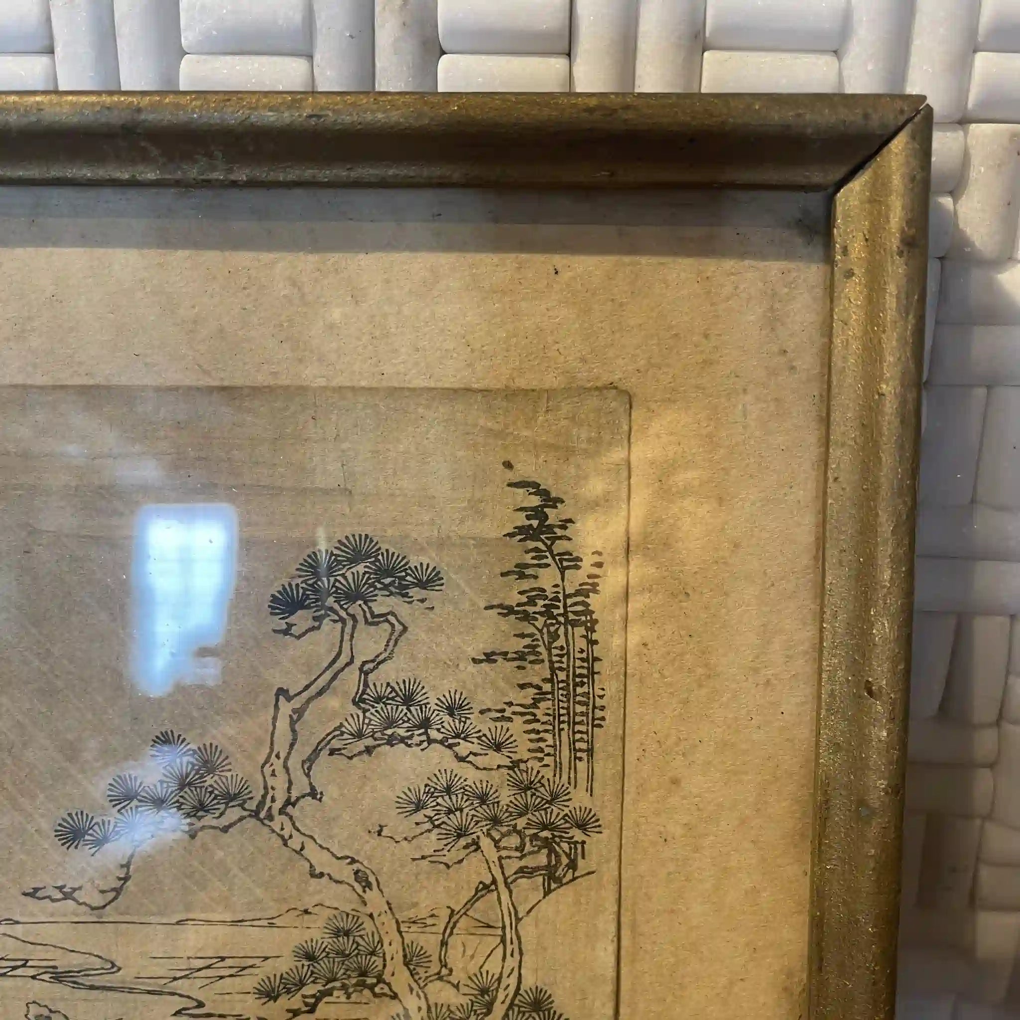 【アンティーク】 浮世絵 / 葛飾北斎 / 「忠臣義去慢園」 / 1700年代 / 錦絵 フランス直輸入