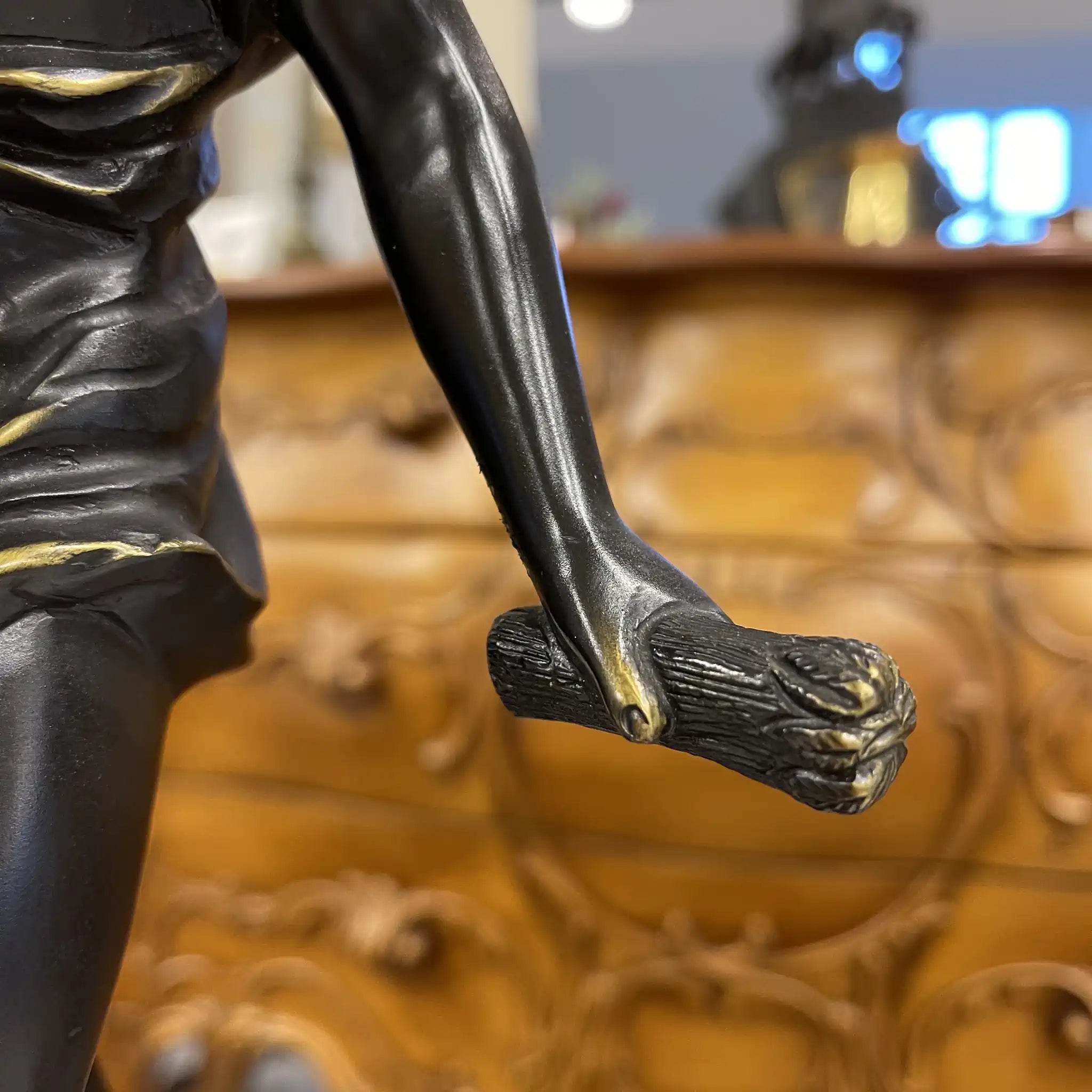 【アンティーク】 ブロンズ像 / soher / ダビデ / 20世紀後期(推定) / ブロンズ大理石 / スペイン