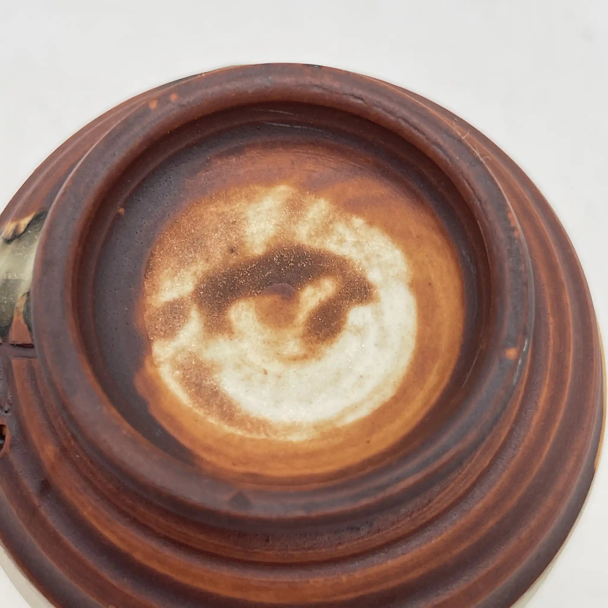 【再利用】茶碗/陶器/日本/珍珠釉,带箱