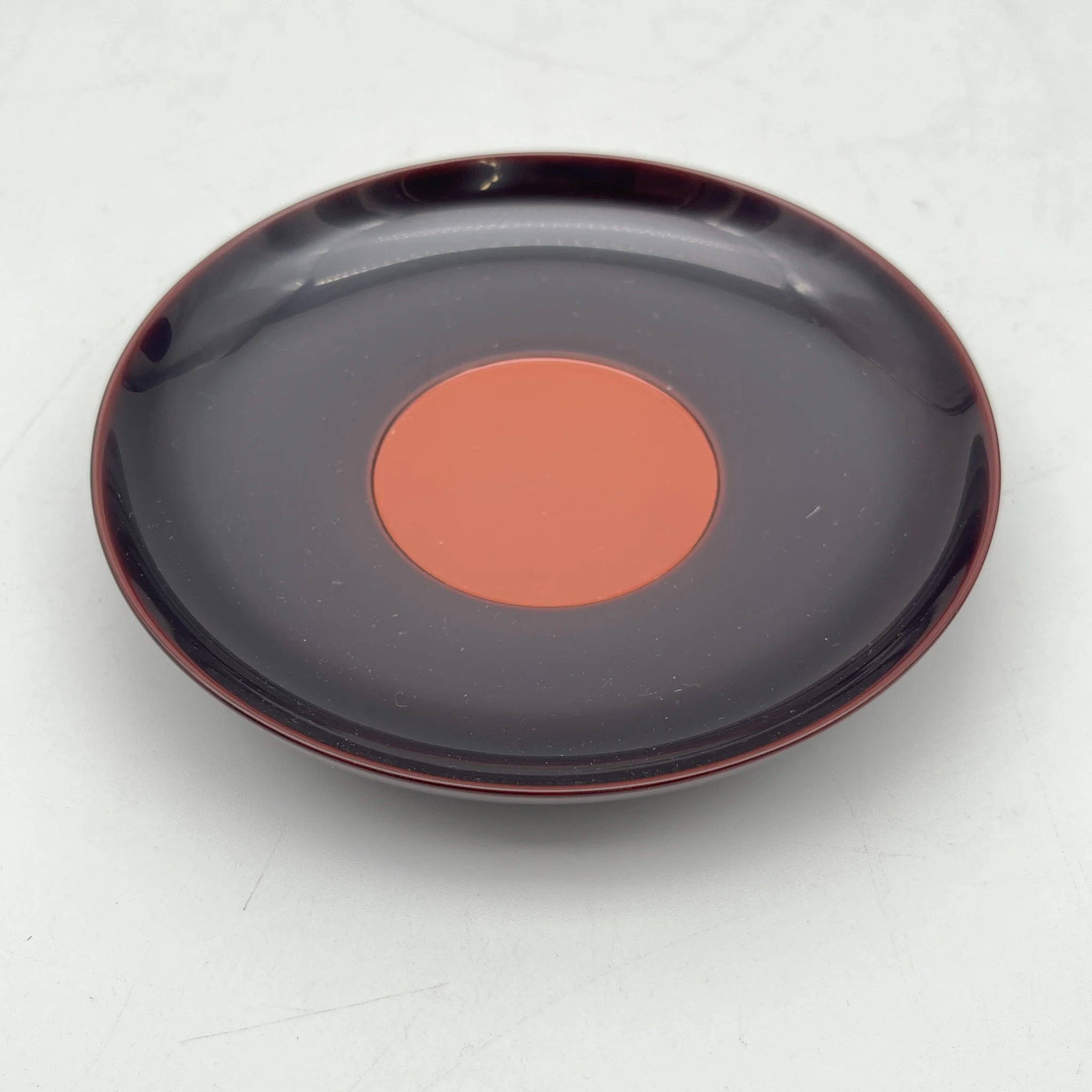 【再利用】茶托5p /象彦/推定20c后期/漆器/日本/付箱