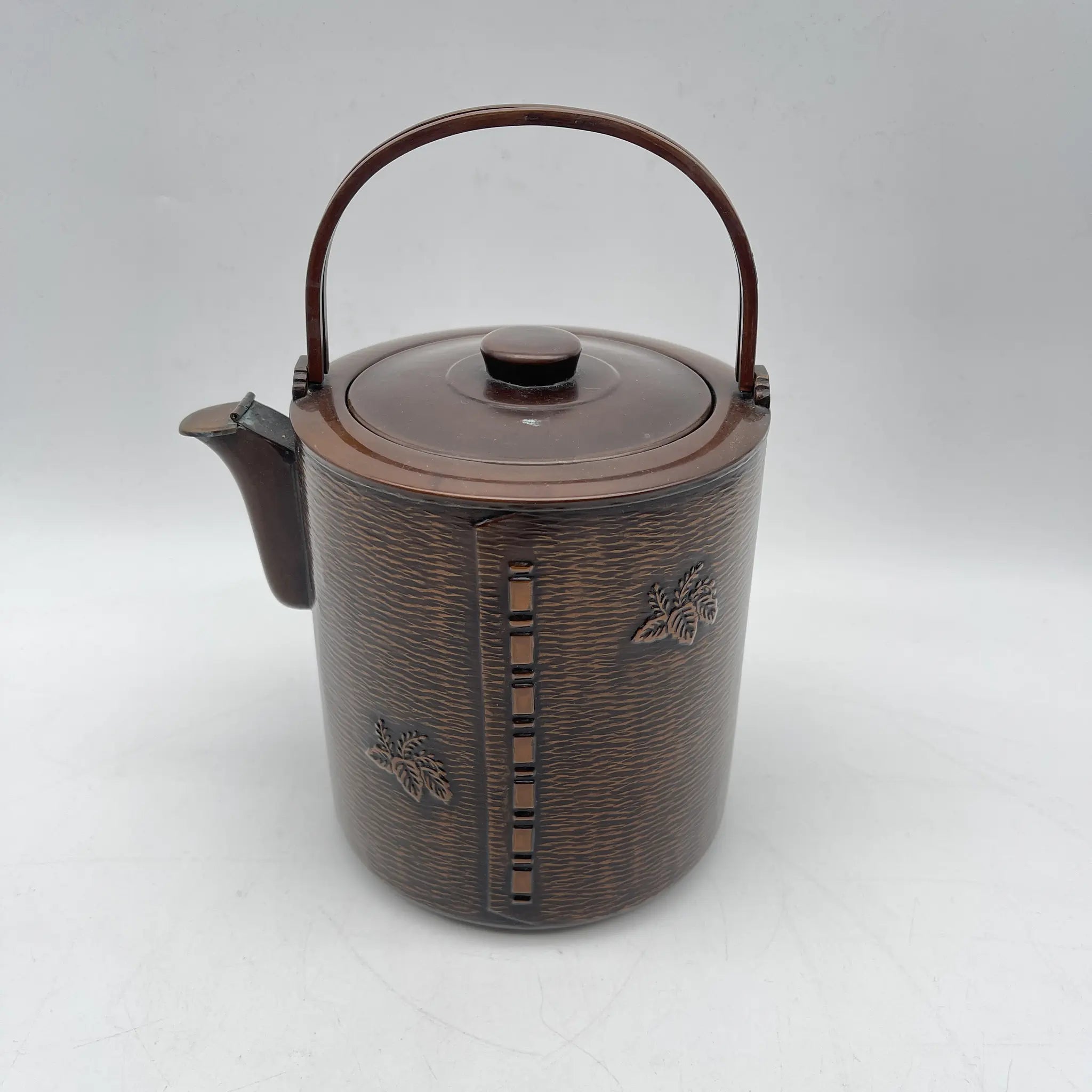 【复古】水次(水注)/金正堂/推定20c后期/铜/日本/桐文,锤目